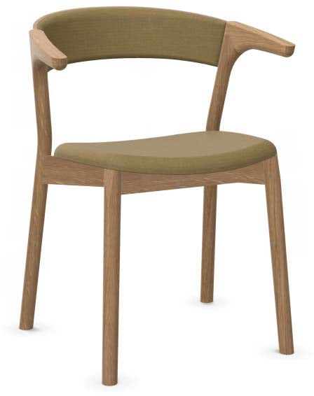 Entdecken Sie den Embra Stuhl von Mobimex: Ein Meisterwerk aus hochwertigen Materialien, das Klarheit, Ruhe und höchsten Sitzkomfort vereint.