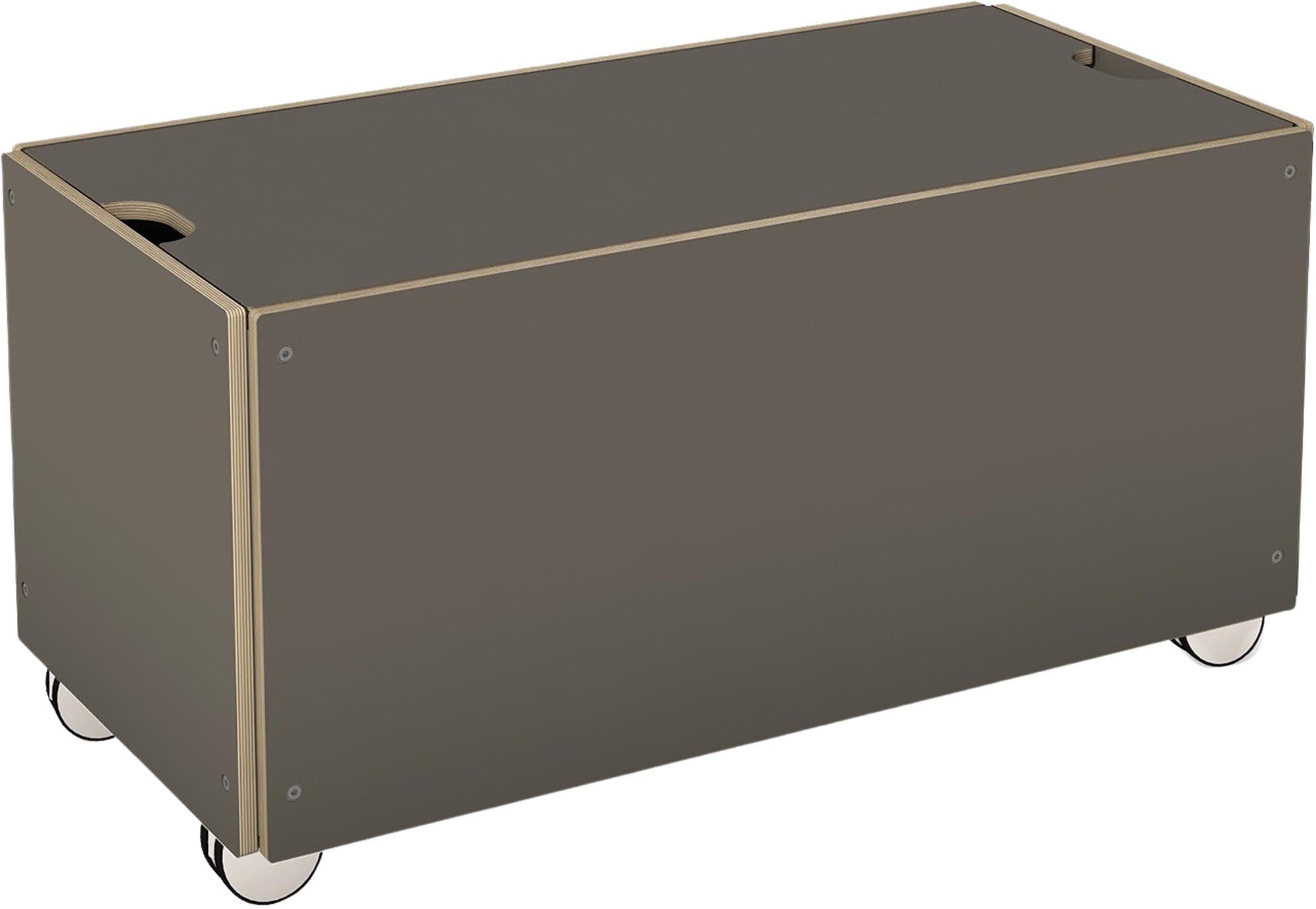 Eleganter Bettkasten mit Deckel für optimalen Stauraum im Schlafzimmer.