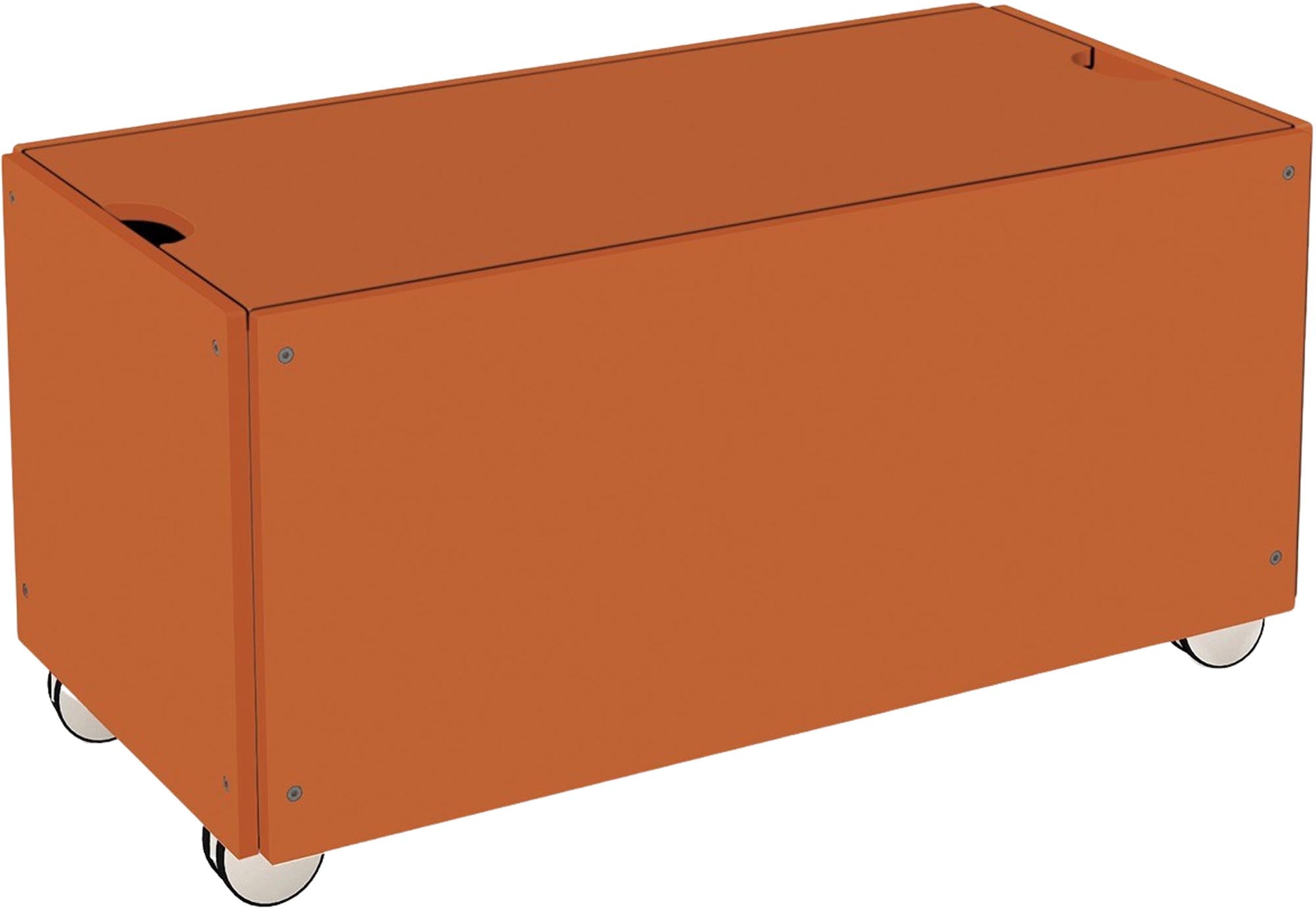 Eleganter Bettkasten mit Deckel für optimalen Stauraum im Schlafzimmer.