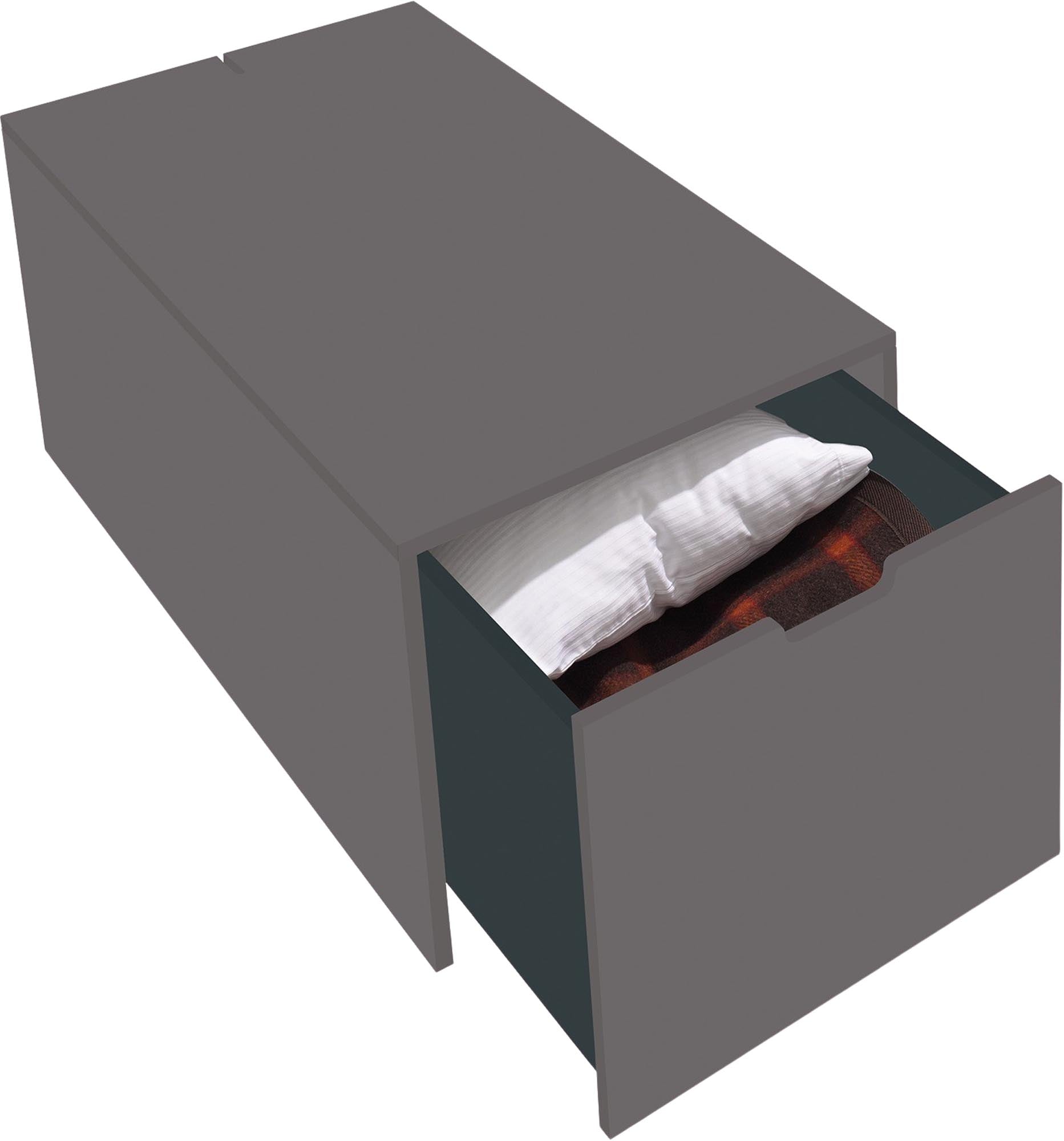 Bettkasten16: Stilvoller Stauraum mit klassischem Schubkasten-Charme.