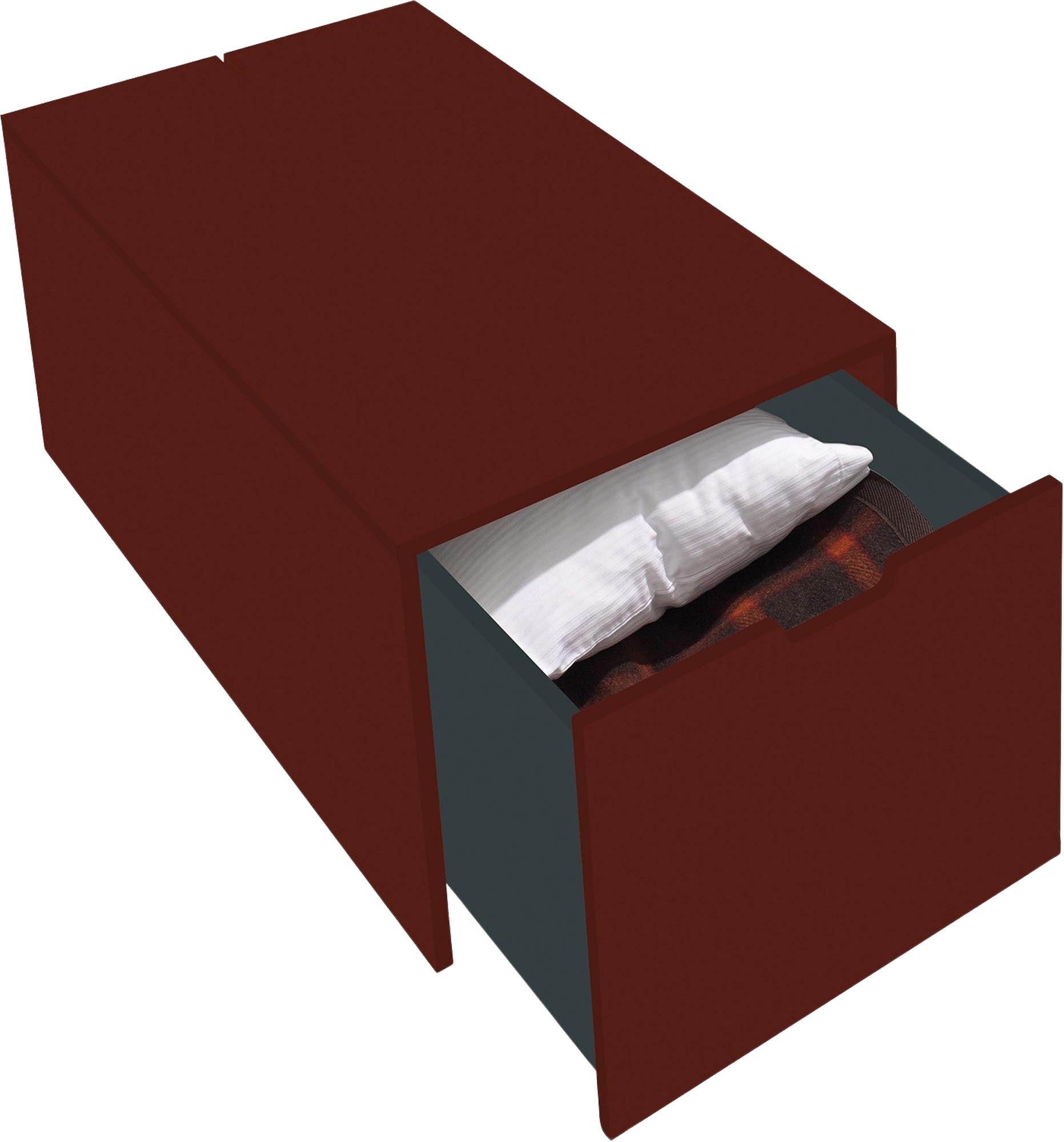 Bettkasten16: Praktischer Stauraum mit klassischem Schubkasten-Stil.