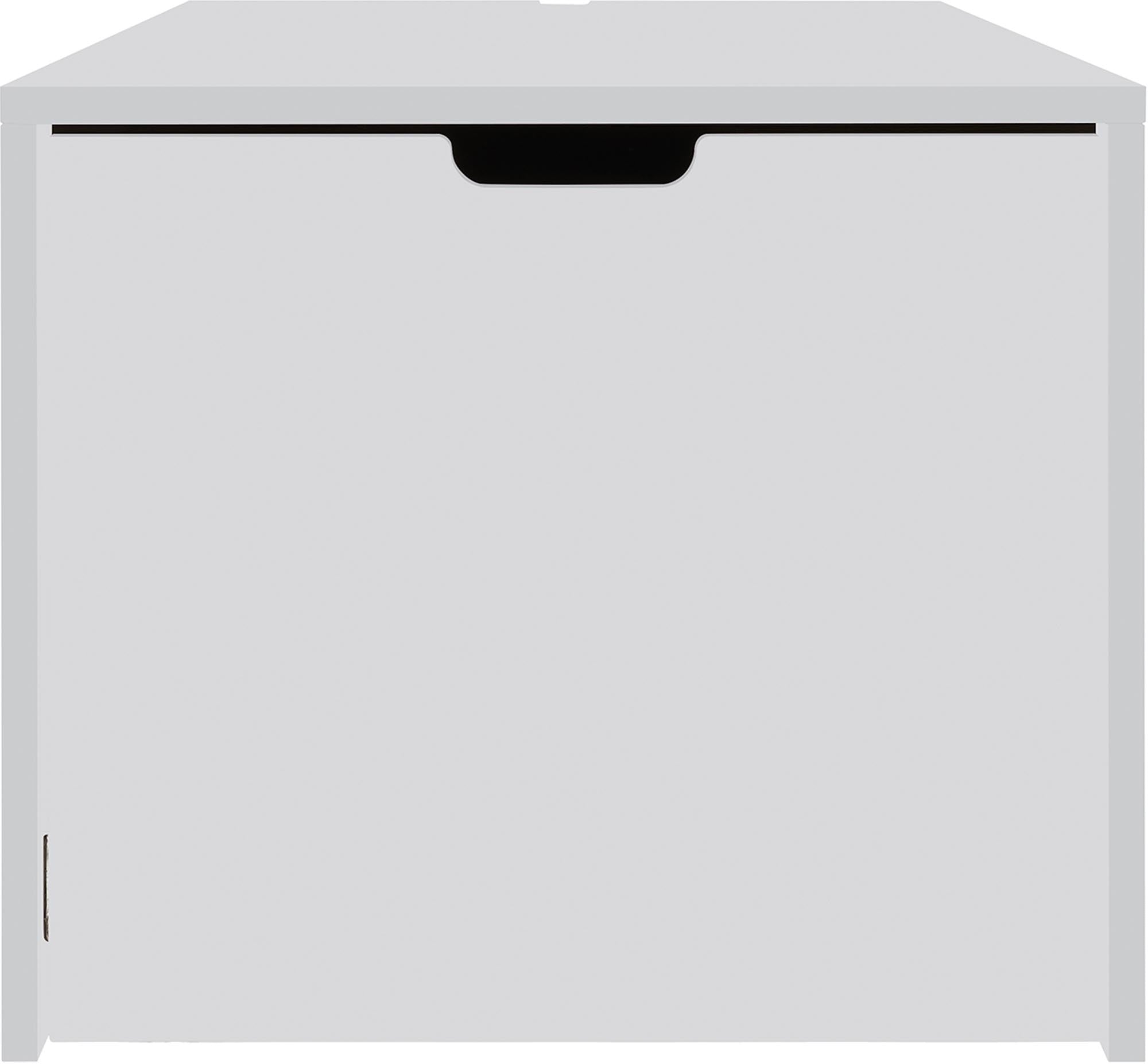 Bettkasten16 von Müller Möbelwerkstätten: Geräumiger Schubkasten mit innovativer Kabelführung und soft-close Mechanik für stilvollen Stauraum.