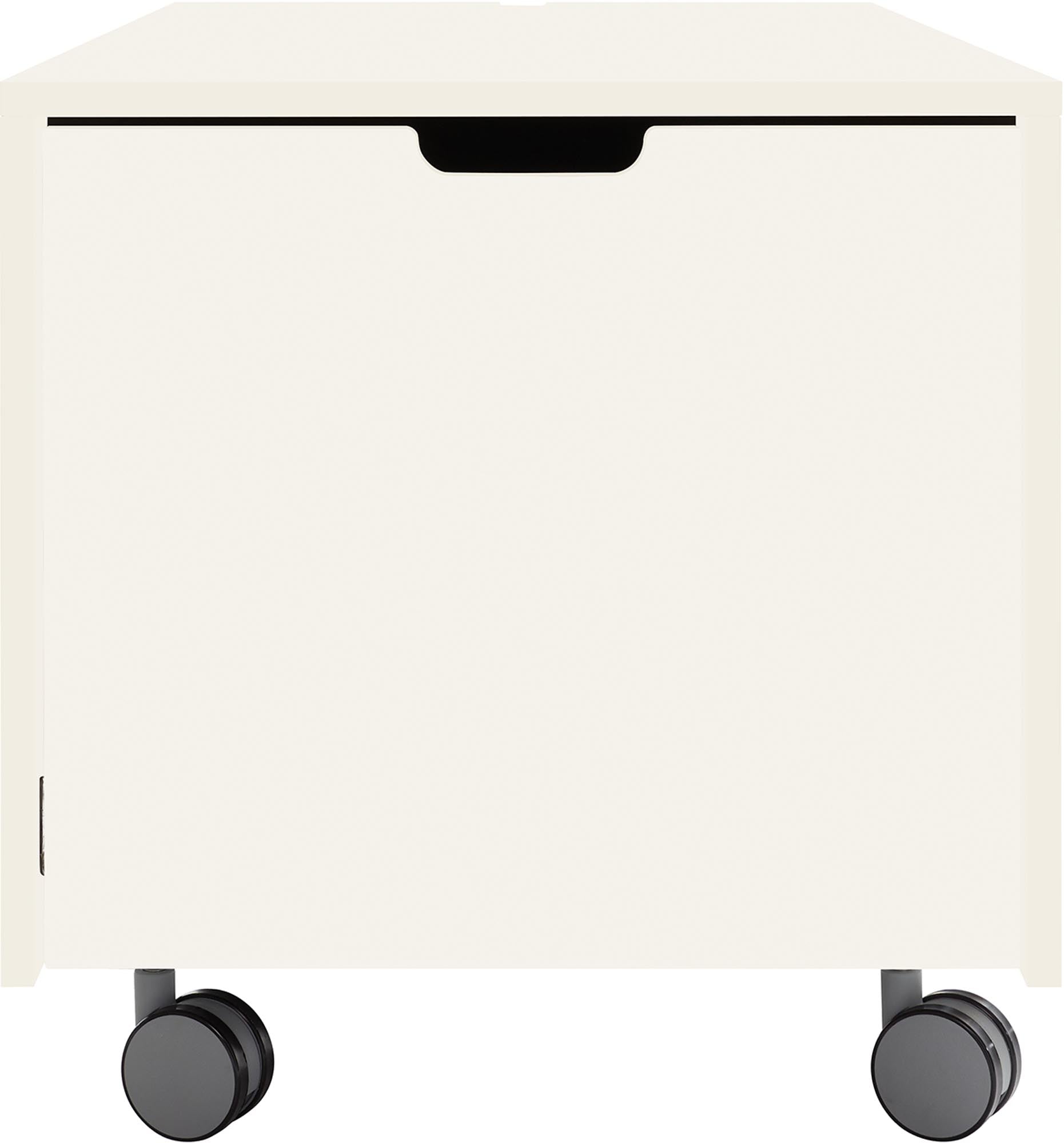 Bettkasten16 von Müller Möbelwerkstätten: Stilvoller Stauraum mit integriertem Schubkasten für mehr Ordnung und Komfort im Schlafzimmer.