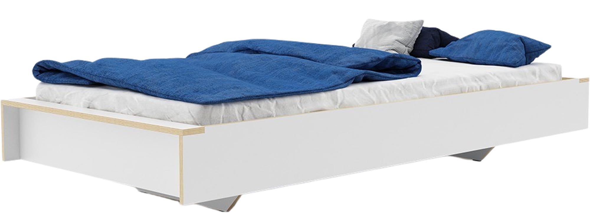 Modernes Flai Einzelbett: Minimalistisches Design mit cleverem Stauraum.