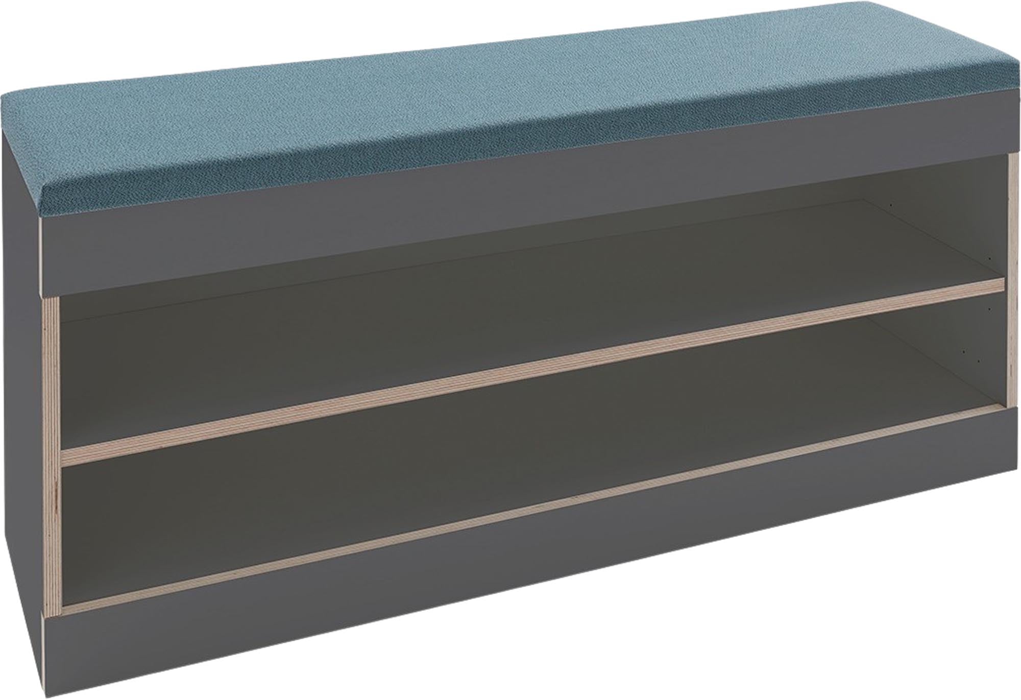 Elegante Schuhbank FLAI: Praktische Aufbewahrung mit modernem Flair.