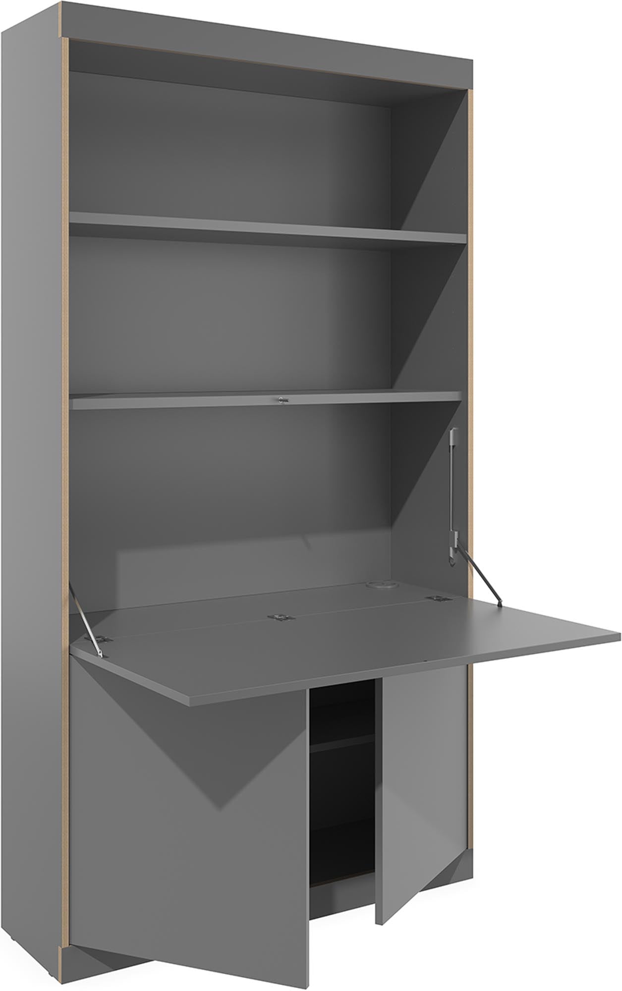 FLAI Home Office hoch von Müller Möbelwerkstätten: Stilvolle Ergonomie für produktives Arbeiten im Home Office.