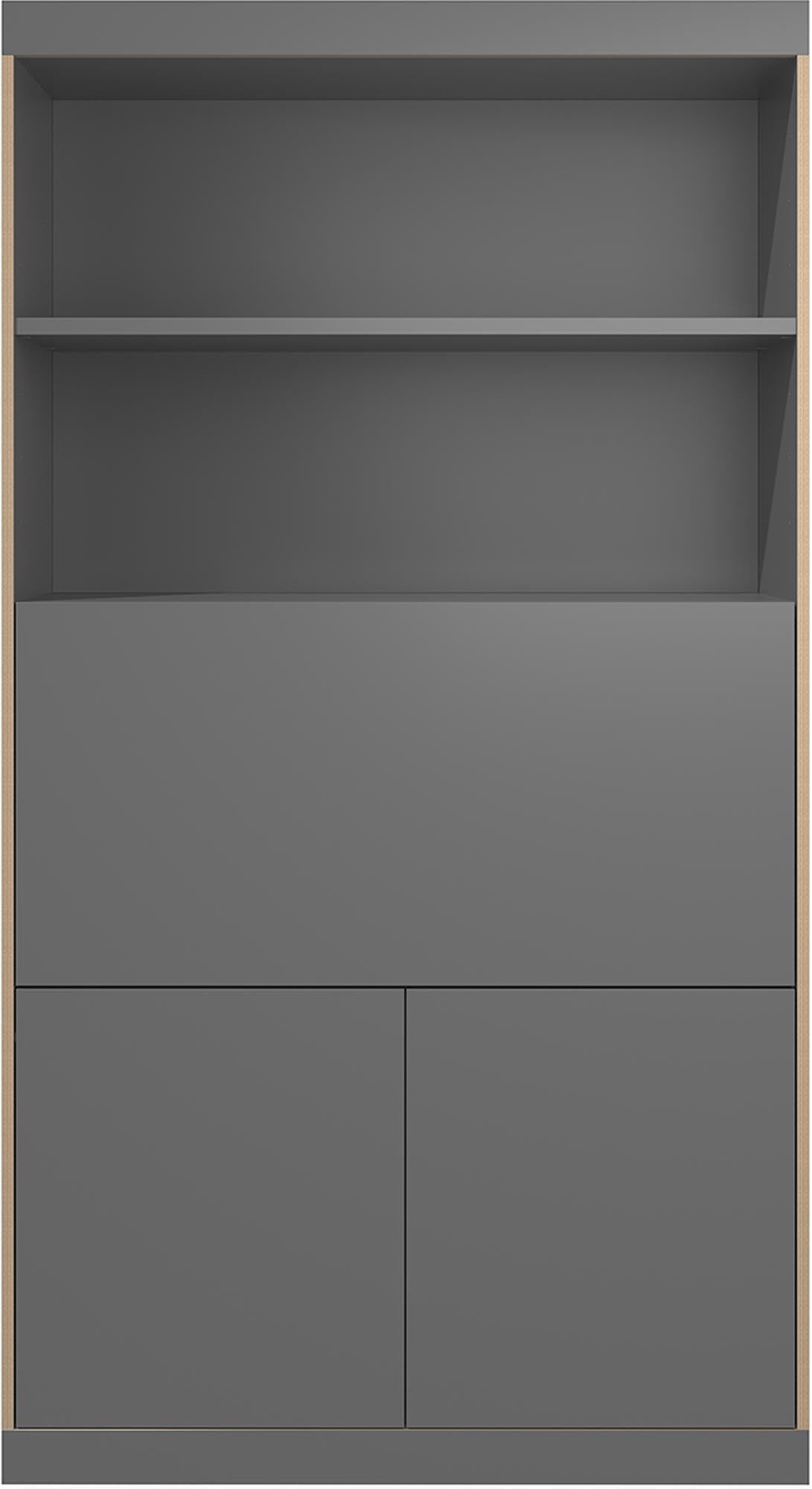 Modernes FLAI Home Office hoch für effizientes Arbeiten daheim.