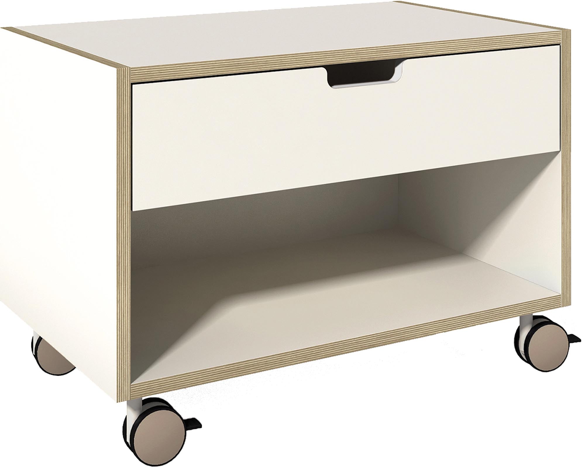 Flexibler Nachttisch von Müller: Modernes Design für jeden Raum.