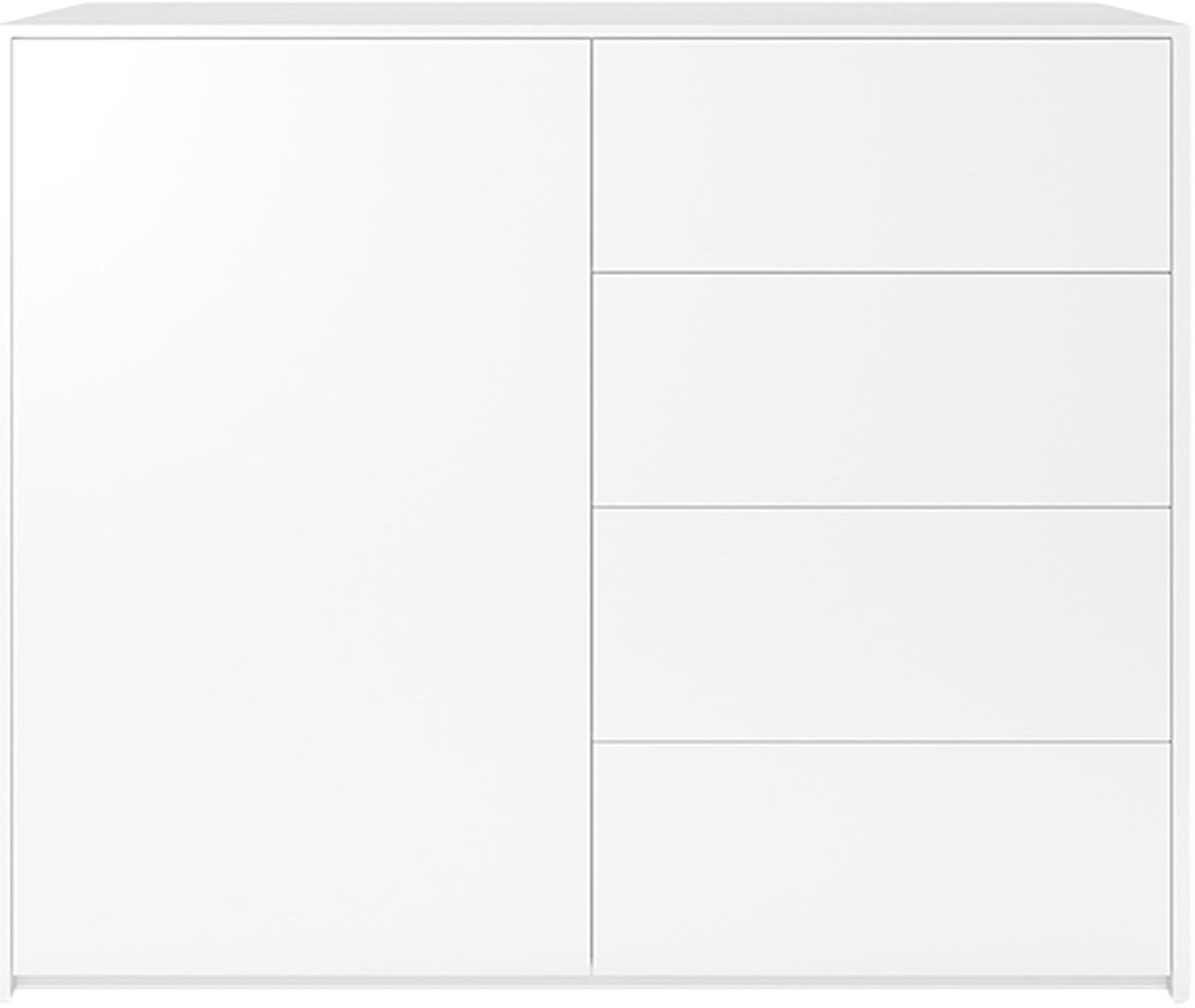 Das Modular Plus Sideboard 120 von Müller Möbelwerkstätten ist ein flexibles Baukastensystem, das sich individuell anpassen lässt.