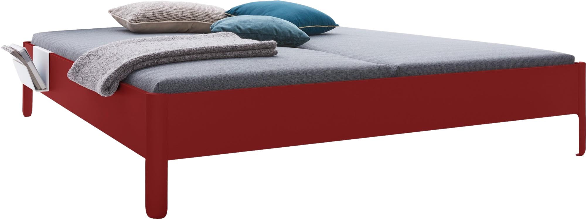 Nait Doppelbett 180: Minimalistisches Design trifft auf Komfort.