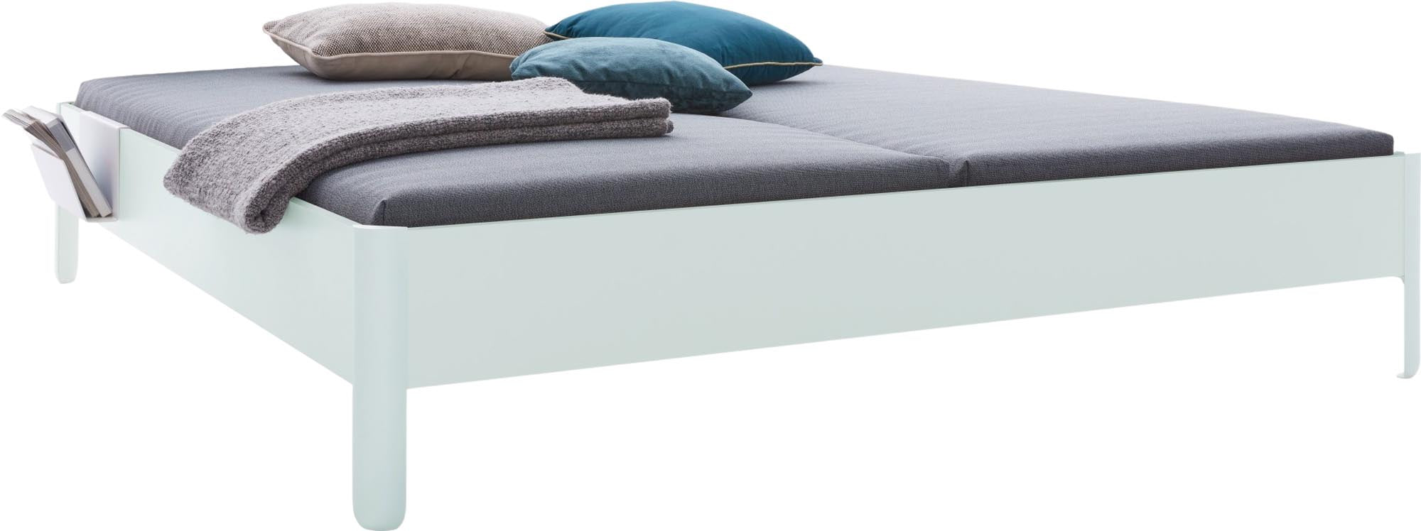 Nait Doppelbett 140: Minimalistisches Design trifft auf Funktionalität.