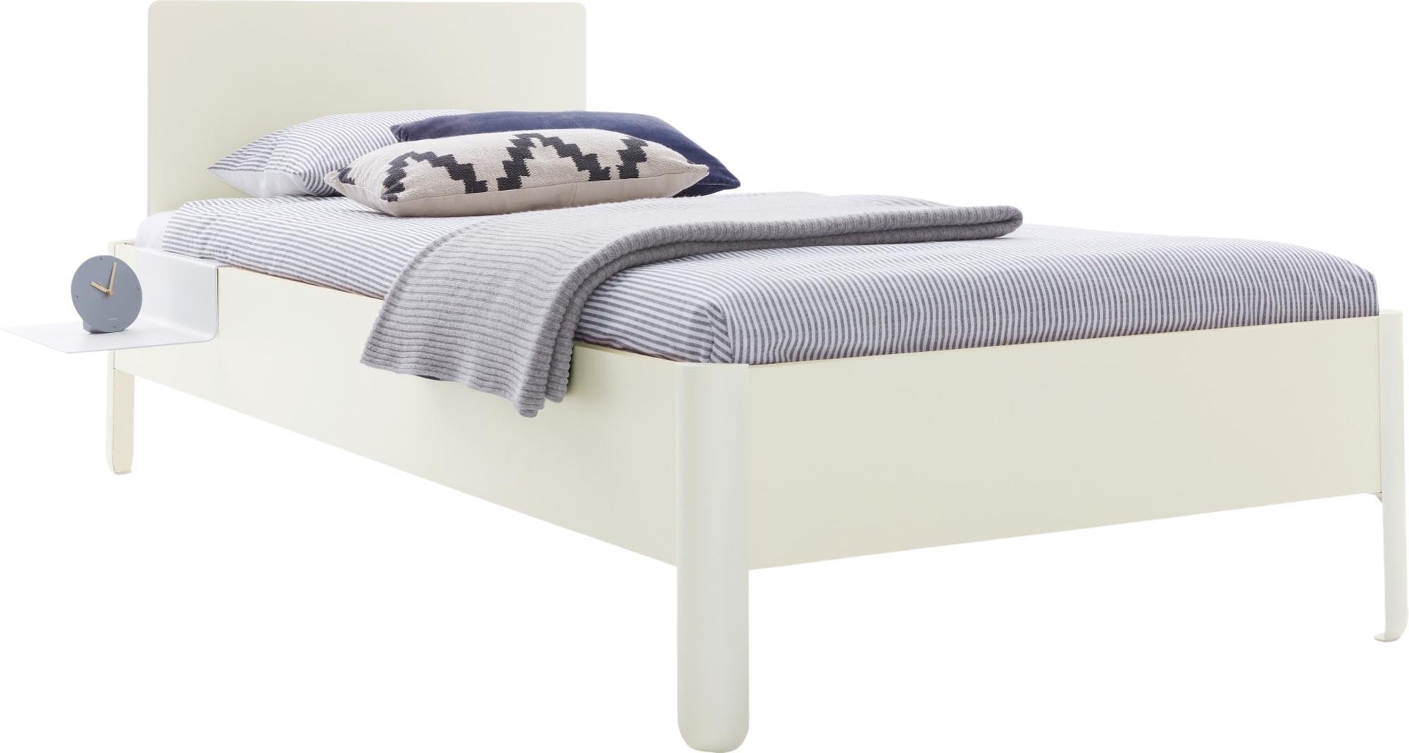 Elegantes Nait Bett 120 cm mit Kopfteil von Müller Möbelwerkstätten.