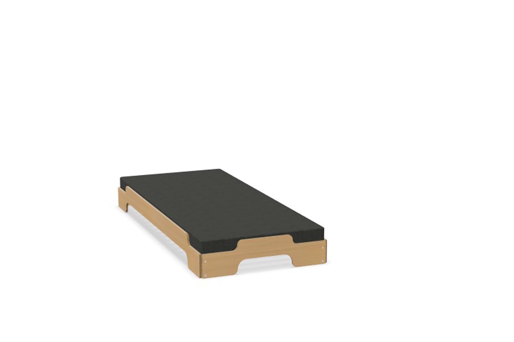 Stapelliege Klassik in Eiche furniert präsentiert im Onlineshop von KAQTU Design AG. Bett ist von Müller Möbelwerkstätten