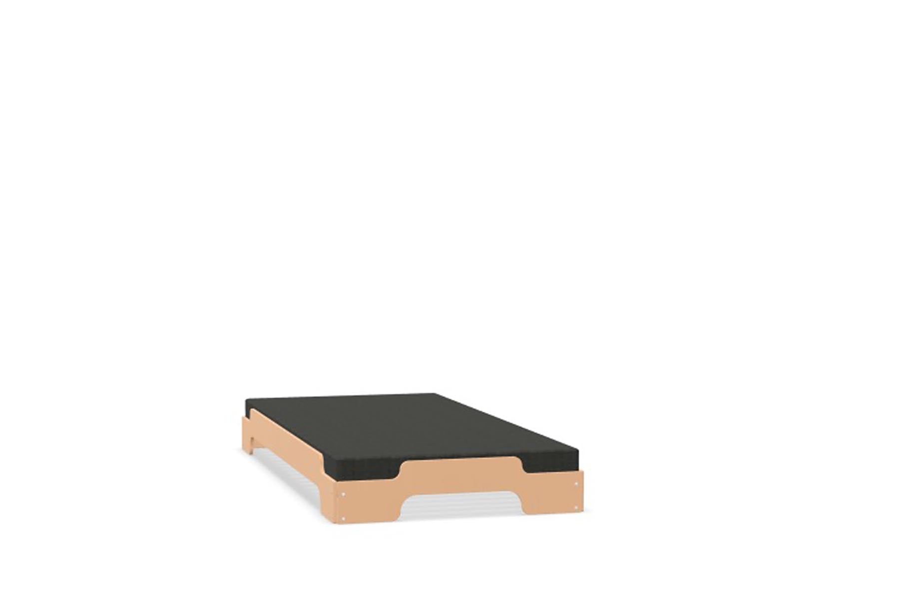 Stapelliege Klassik in Mildorange präsentiert im Onlineshop von KAQTU Design AG. Bett ist von Müller Möbelwerkstätten