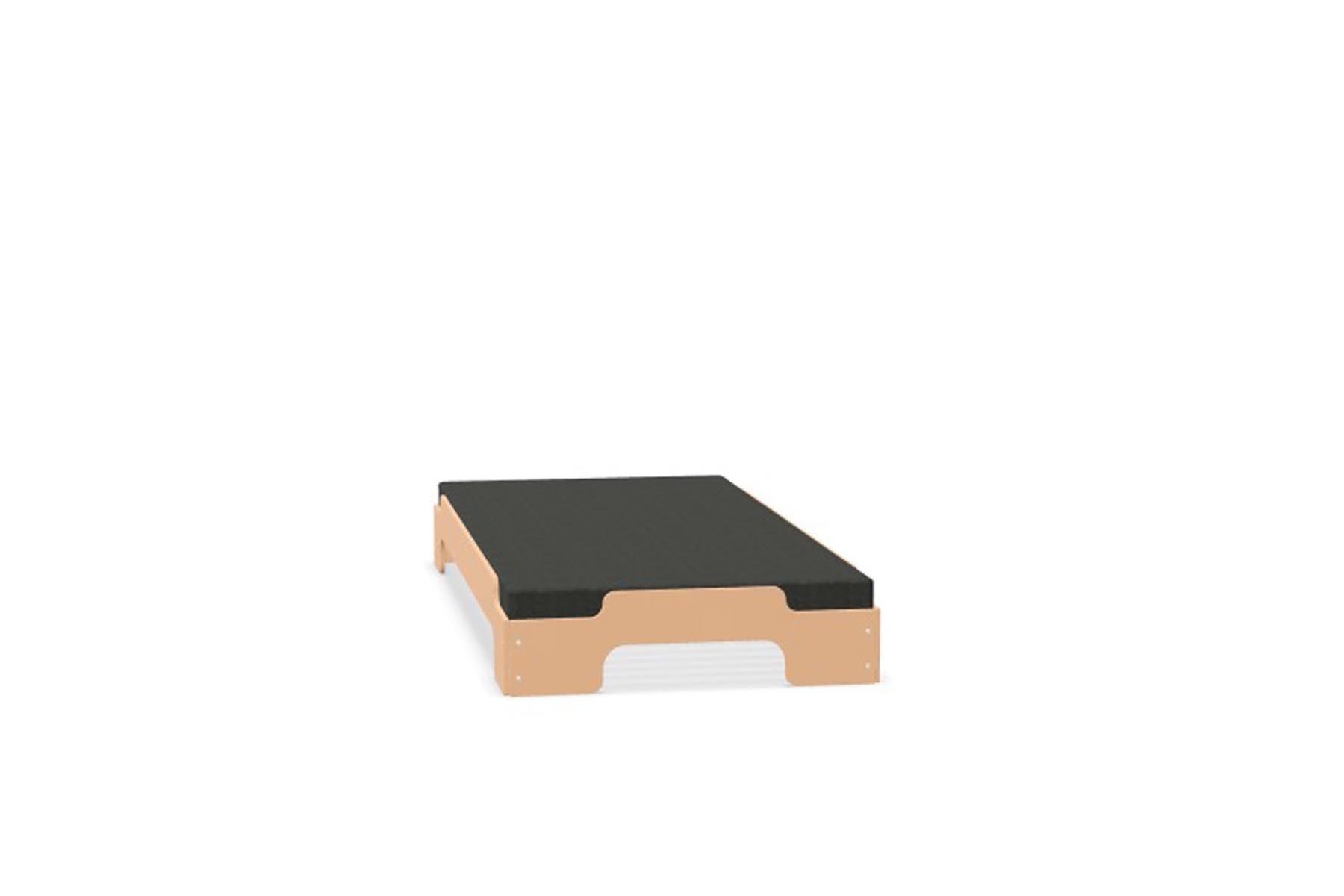 Stapelliege Komfort in Mildorange präsentiert im Onlineshop von KAQTU Design AG. Bett ist von Müller Möbelwerkstätten