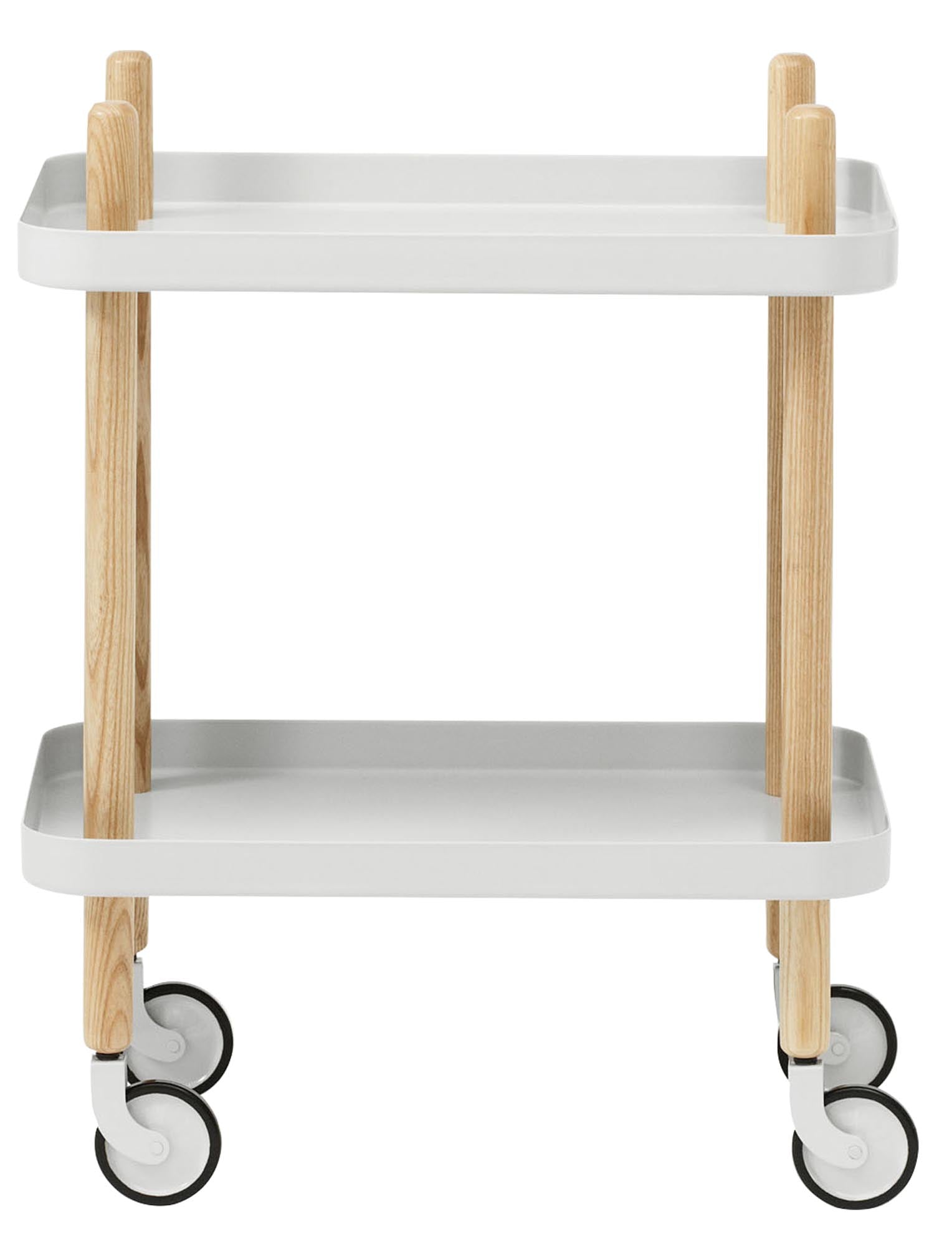 Eleganter Block Tisch von Normann Copenhagen für flexibles Wohnen.