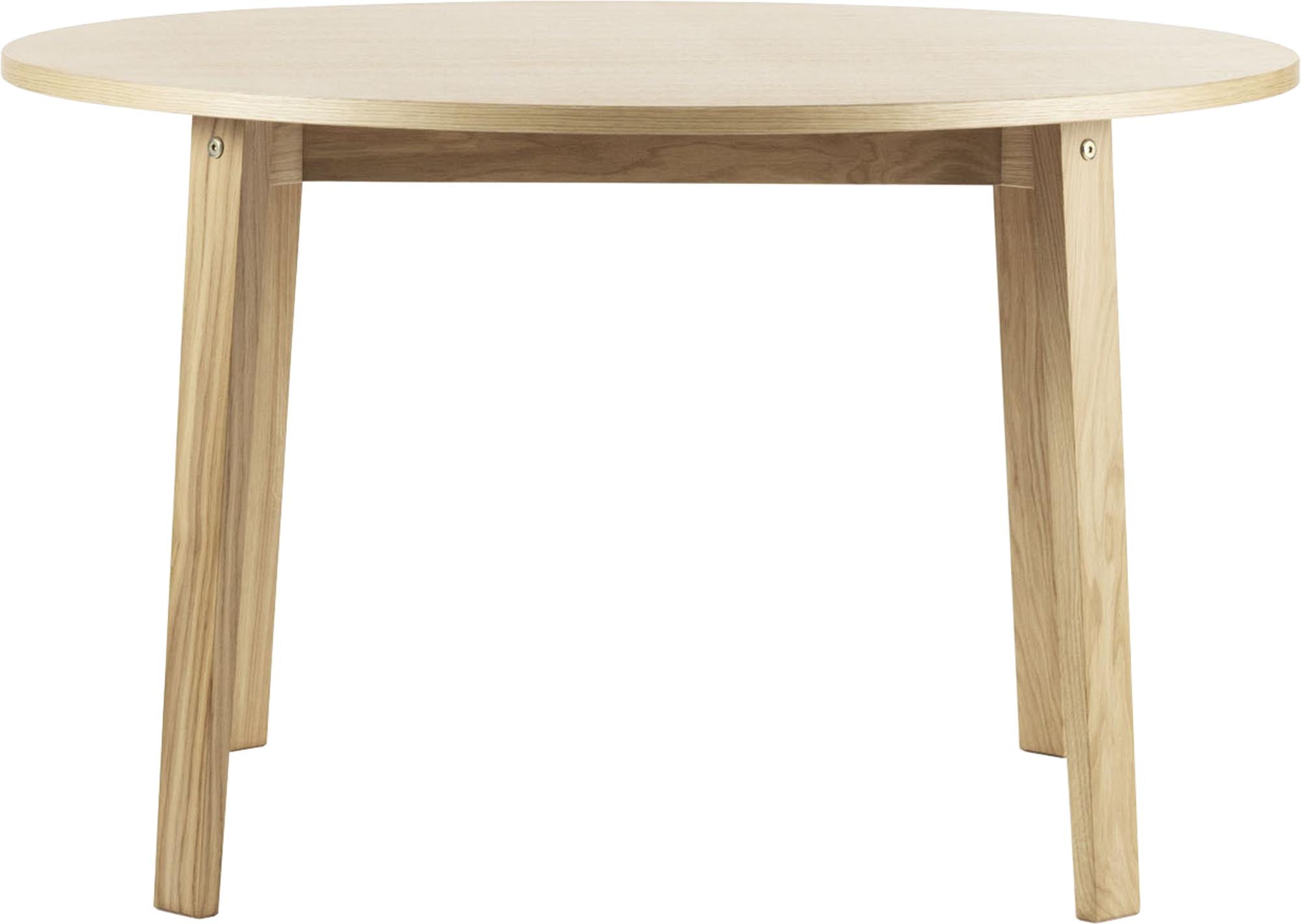 Slice Tisch vol. 2 Ø120 cm Eiche in präsentiert im Onlineshop von KAQTU Design AG. Esstisch ist von Normann Copenhagen