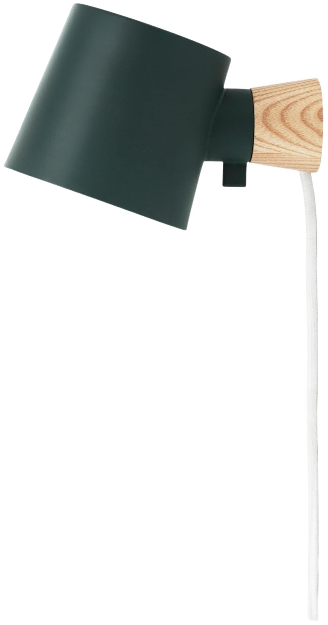 Rise Wandleuchte EU petrolgrün in präsentiert im Onlineshop von KAQTU Design AG. Wandleuchte ist von Normann Copenhagen