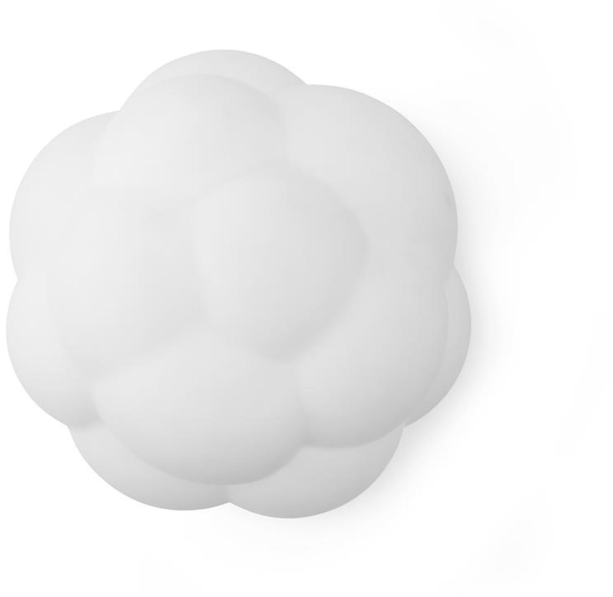 Bubba Lampe Ø25 EU Weiß: Einzigartige Pendelleuchte mit harmonischen Sphären, die warmes Licht spendet und jeden Raum stilvoll bereichert.