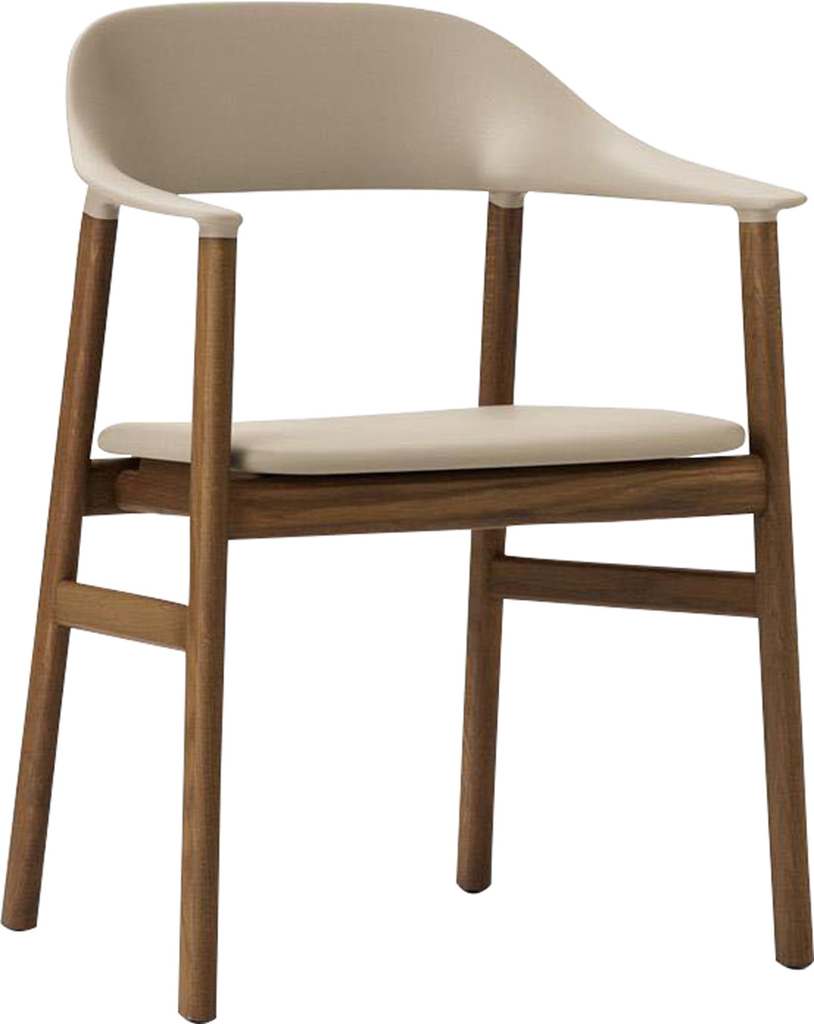 Eleganter Herit Stuhl mit Armlehnen von Normann Copenhagen.