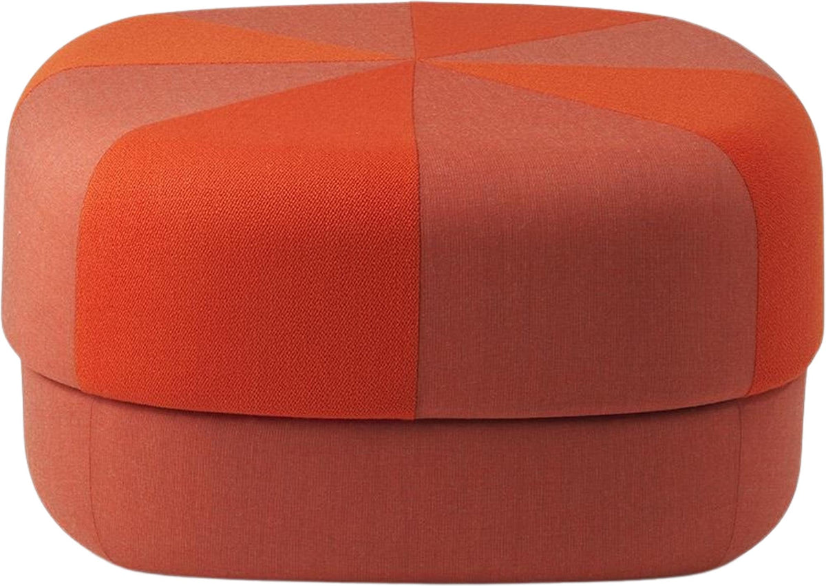 Circus Pouf Duo Gross Orange in präsentiert im Onlineshop von KAQTU Design AG. Pouf ist von Normann Copenhagen