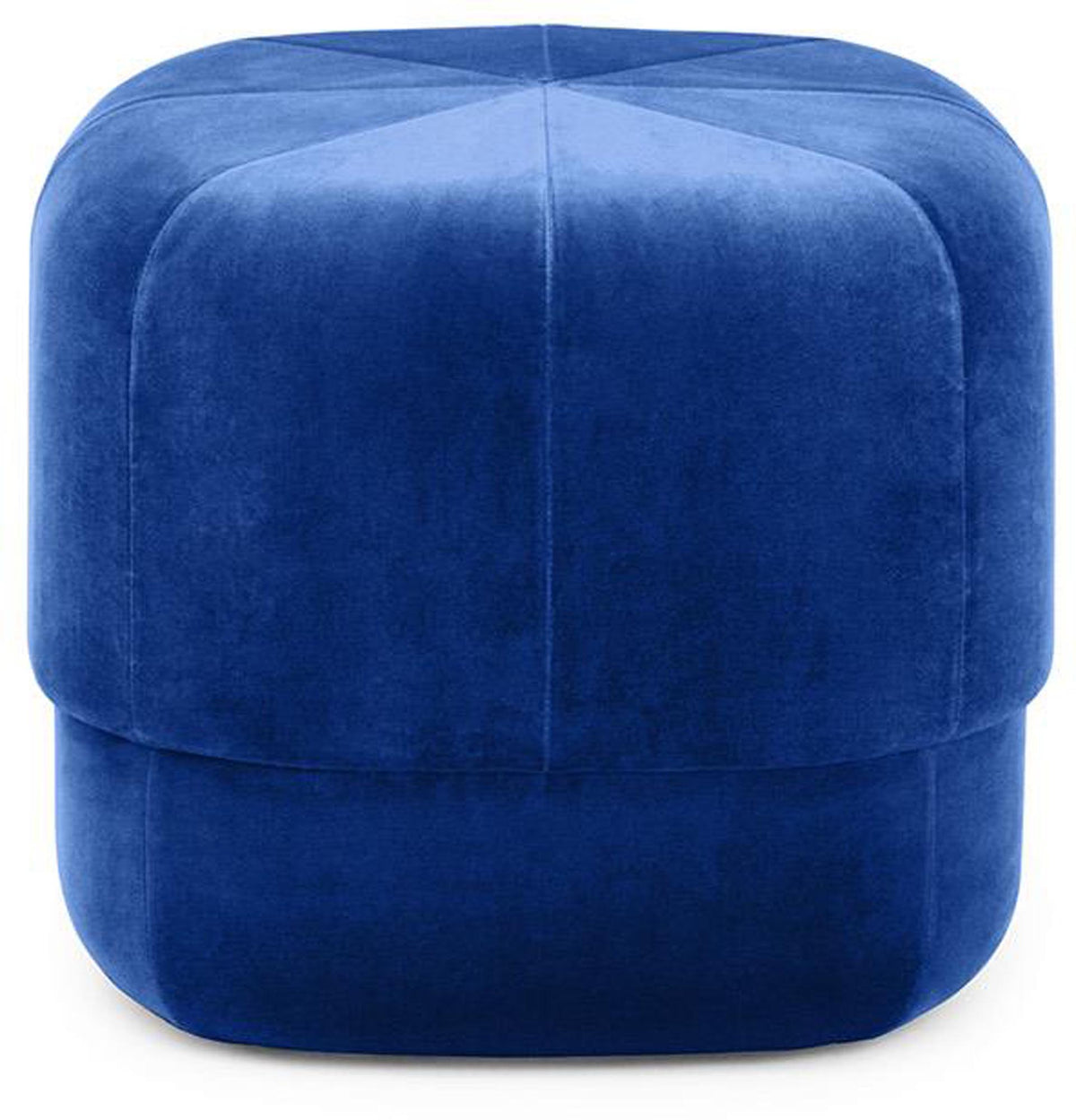 Circus Pouf Klein Electric blue/Velour in präsentiert im Onlineshop von KAQTU Design AG. Pouf ist von Normann Copenhagen