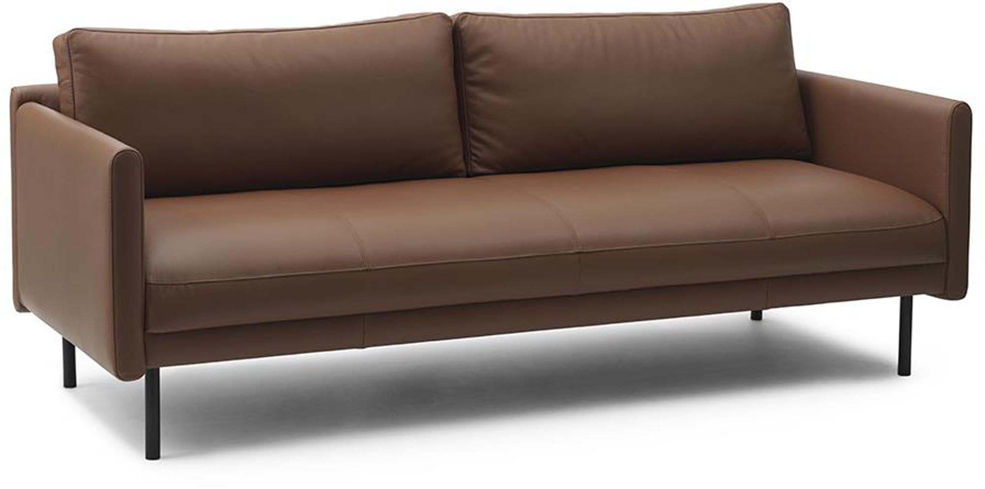 Rar Sofa 3-Sitzer Re-Born Dunkelgrau: Stilvolles, minimalistisches Sofa für höchsten Sitzkomfort und elegante Integration in Ihr Zuhause.