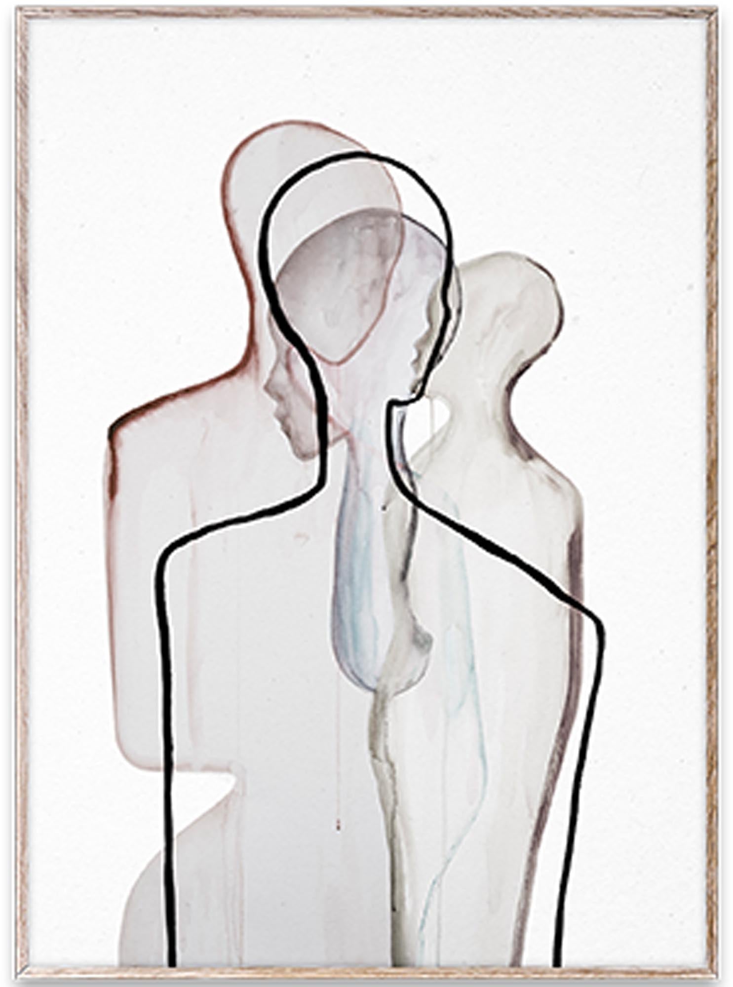 "Mother" Kunstdruck: Elegante Darstellung der Essenz von Mutterschaft.