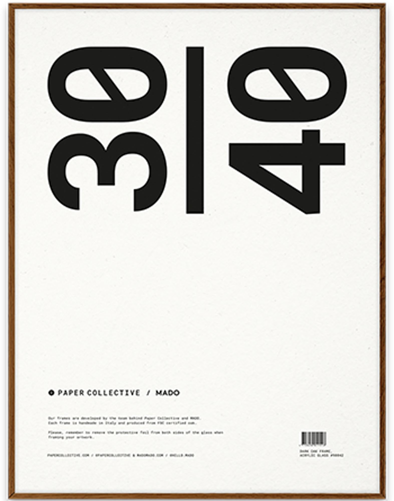 Eleganter Kunstdruck im Rahmen von Paper Collective für zeitlose Räume.