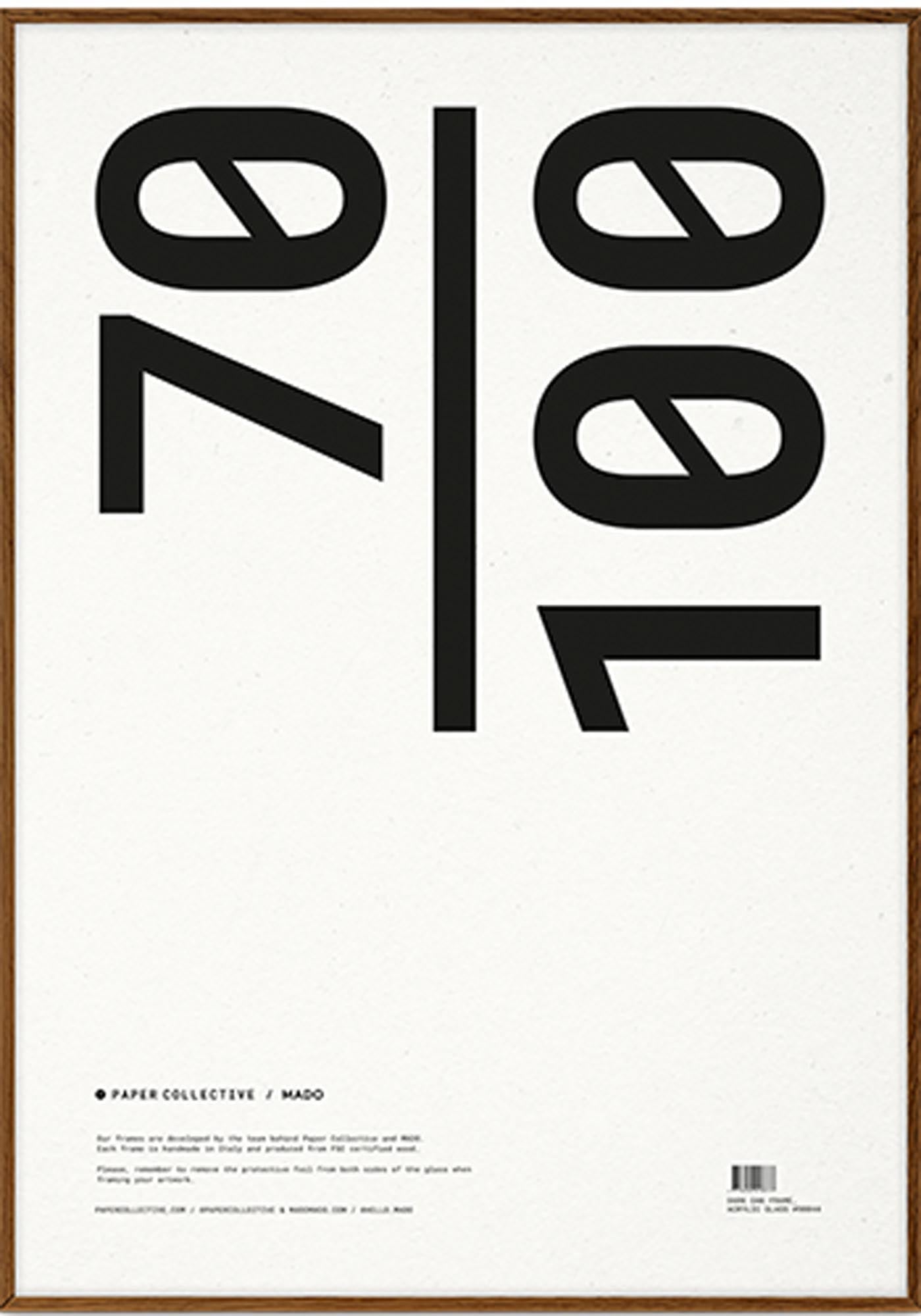 Stilvoller Kunstdruck im Rahmen von Paper Collective für moderne Räume.