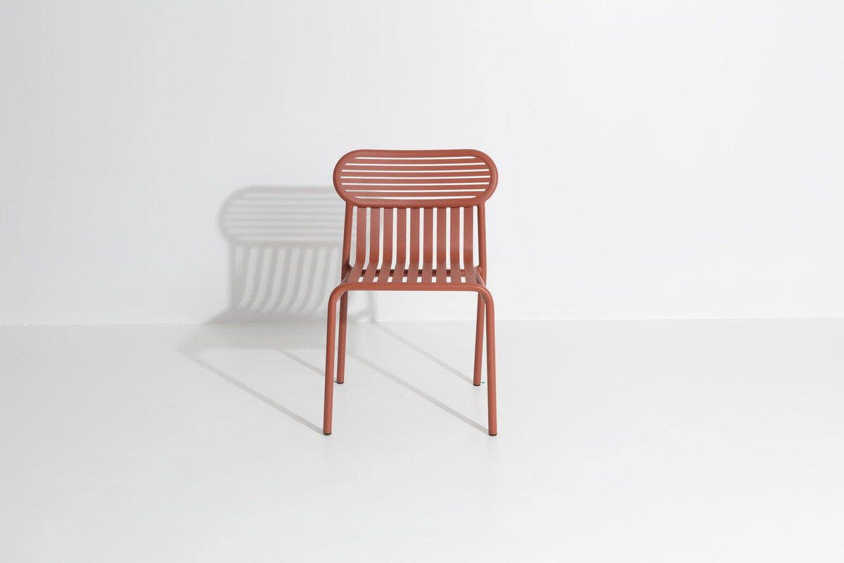 Week-End Gartenstuhl in Terracotta präsentiert im Onlineshop von KAQTU Design AG. Gartenstuhl ist von Petite Friture