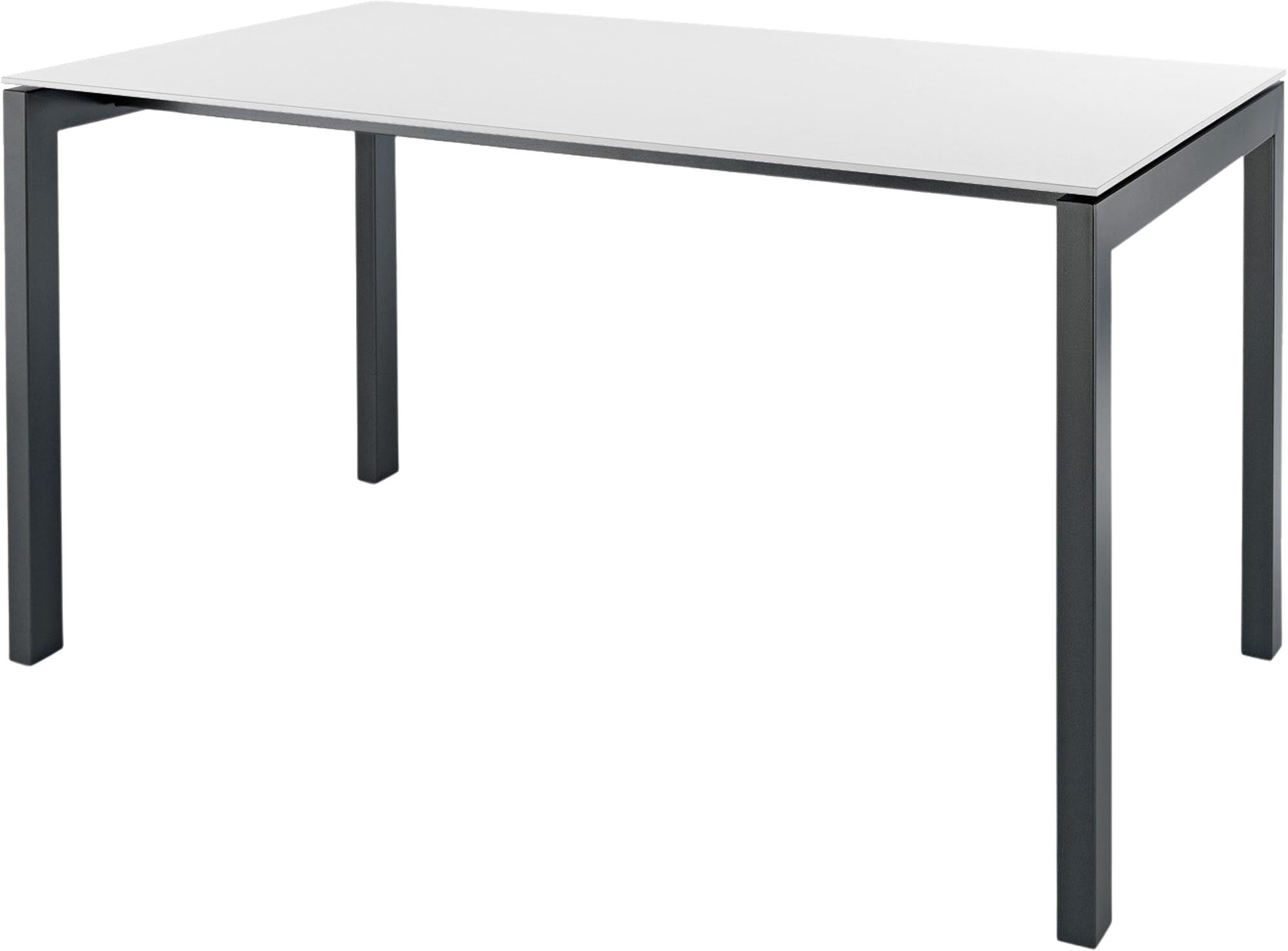 Luzern Glasfaser-Gartentisch 160x90 in Weiss präsentiert im Onlineshop von KAQTU Design AG. Gartentisch ist von Schaffner