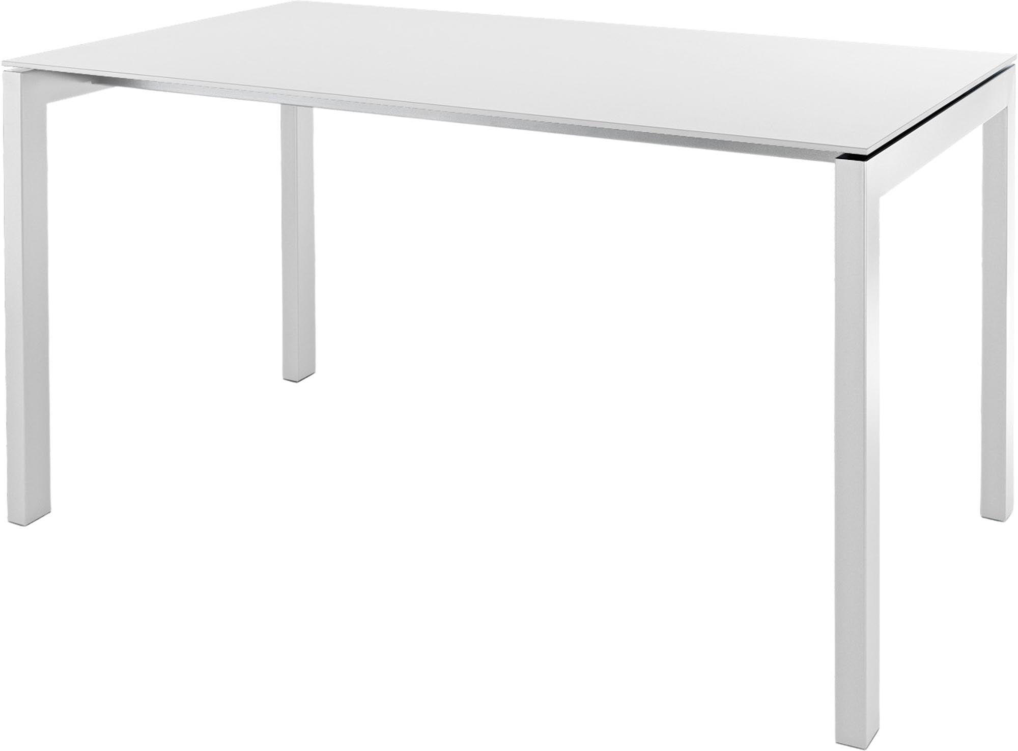 Luzern Glasfaser-Gartentisch 160x90 in Weiss / Weiss präsentiert im Onlineshop von KAQTU Design AG. Gartentisch ist von Schaffner