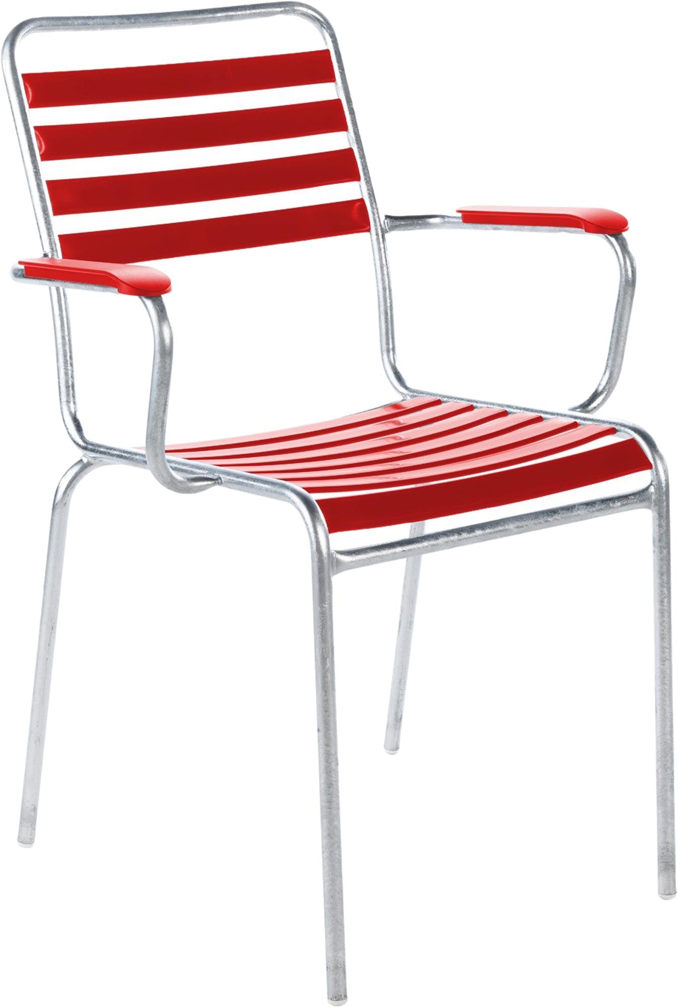 Stilvoller Lättli-Barstuhl Säntis: Robuste Eleganz für Garten und Balkon. Wetterfest und stapelbar für vielseitige Nutzung.