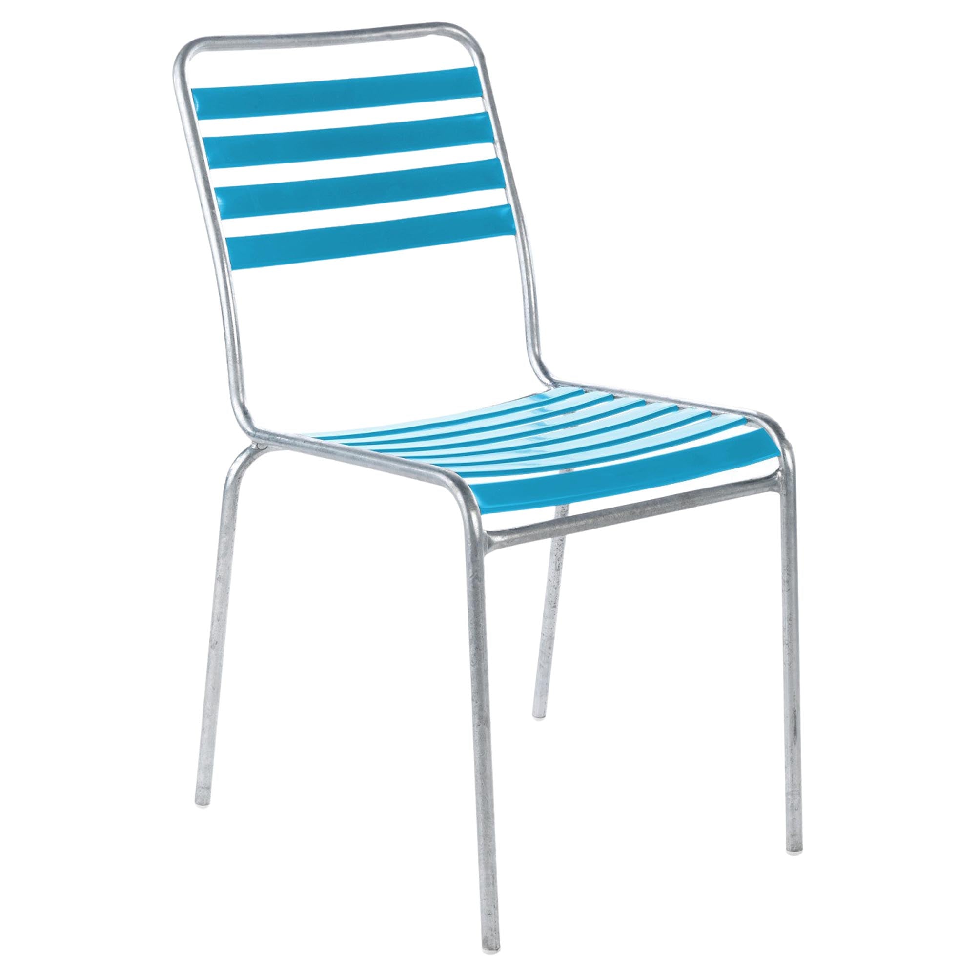 Lättli-Barstuhl Säntis von Schaffner: Stilvoller Kufenstuhl für den Außenbereich, vereint modernes Design mit optimalem Komfort.