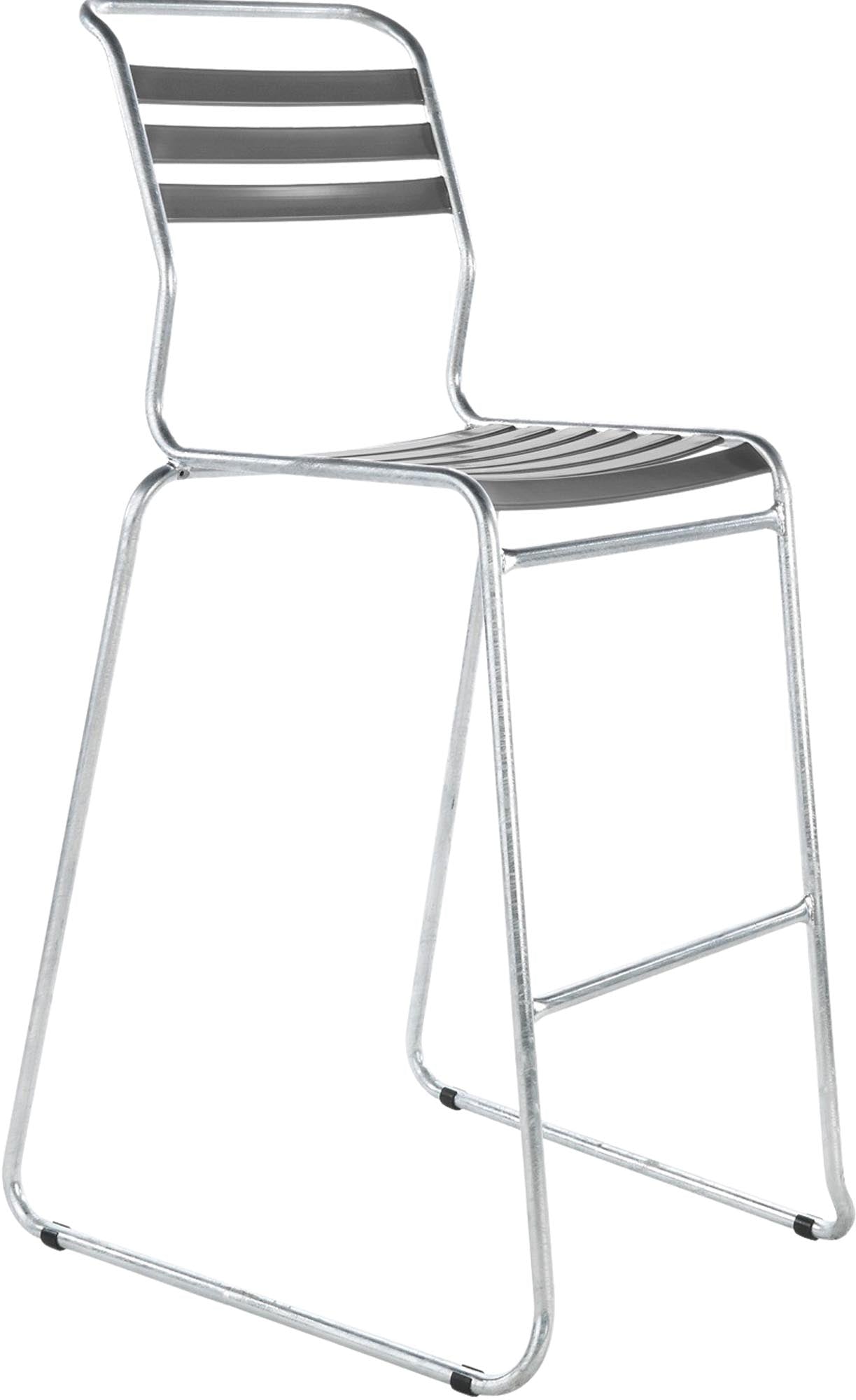 Lättli-Barstuhl Säntis: Eleganz und Komfort für Ihren Aussenbereich.