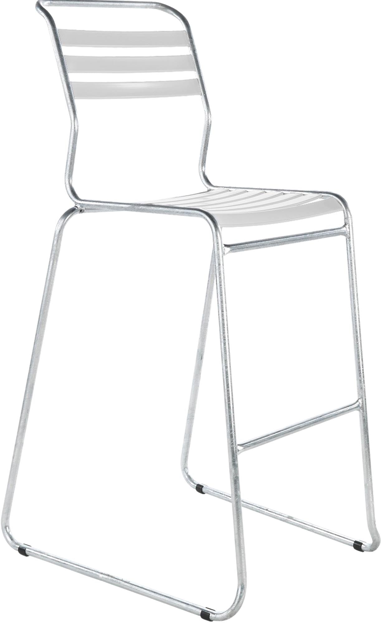 Lättli-Barstuhl Säntis: Eleganz und Funktionalität für draussen.