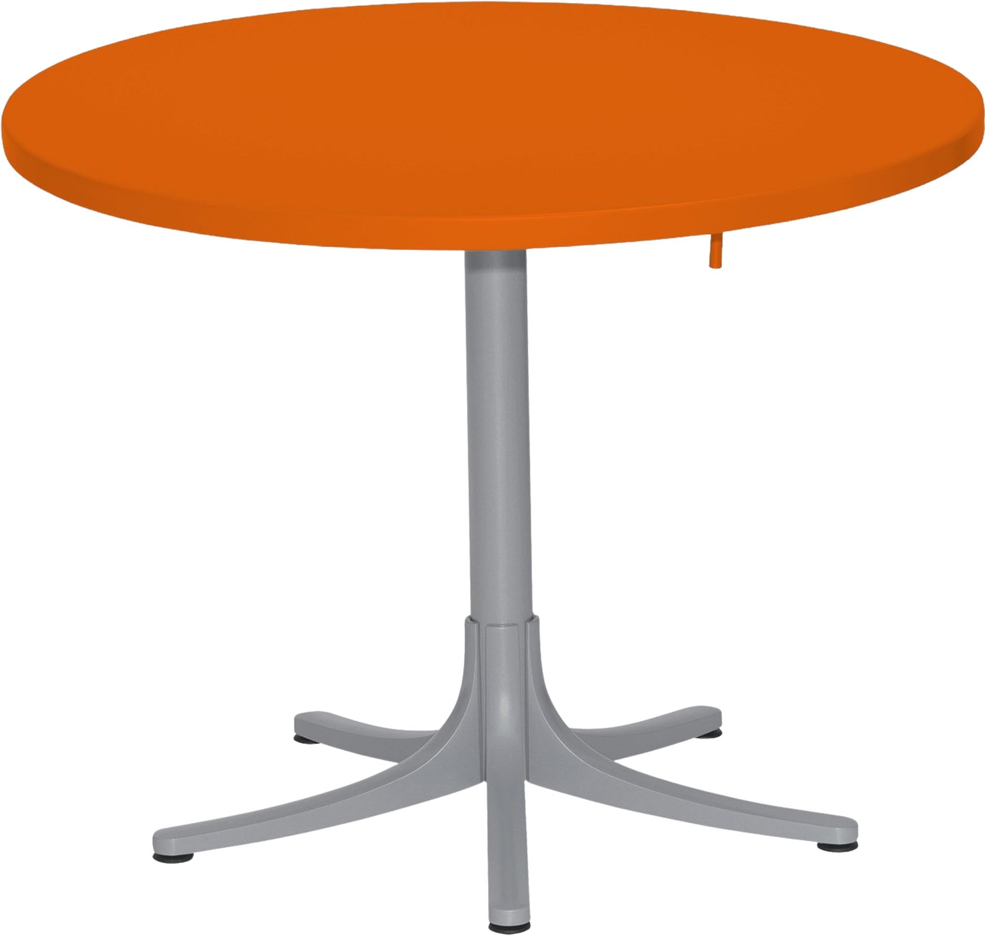 Eleganter Metalltisch Arbon ⌀ 117 von Schaffner für stilvolle Räume.