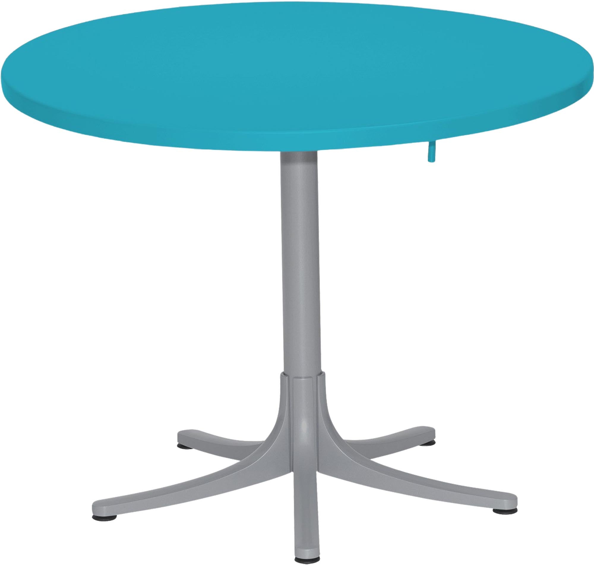 Metalltisch Arbon ⌀ 117 von Schaffner: Eleganter Gartentisch für gesellige Stunden im Freien. Robust und modern gestaltet.