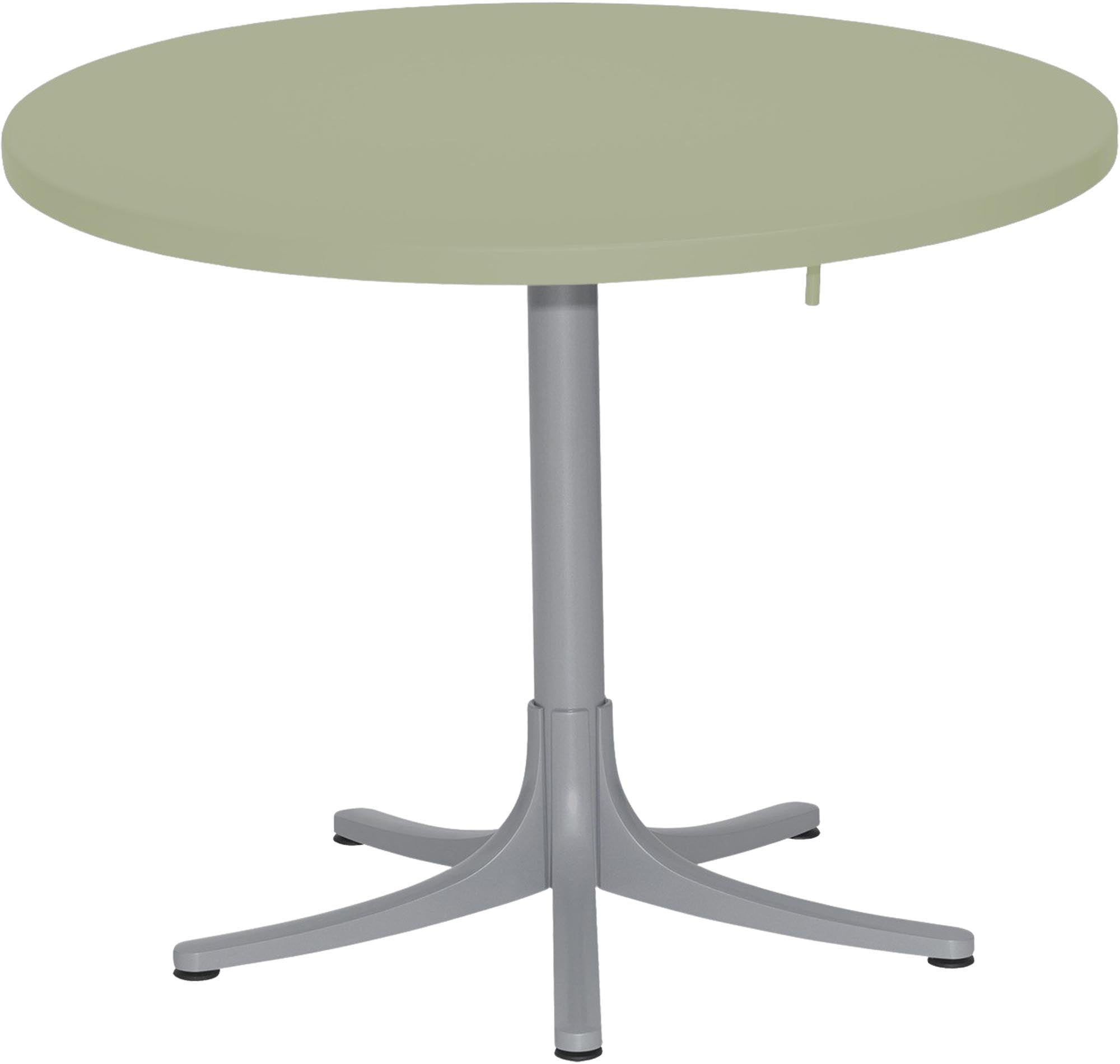 Metalltisch Arbon ⌀ 117: Eleganz und Langlebigkeit vereint.