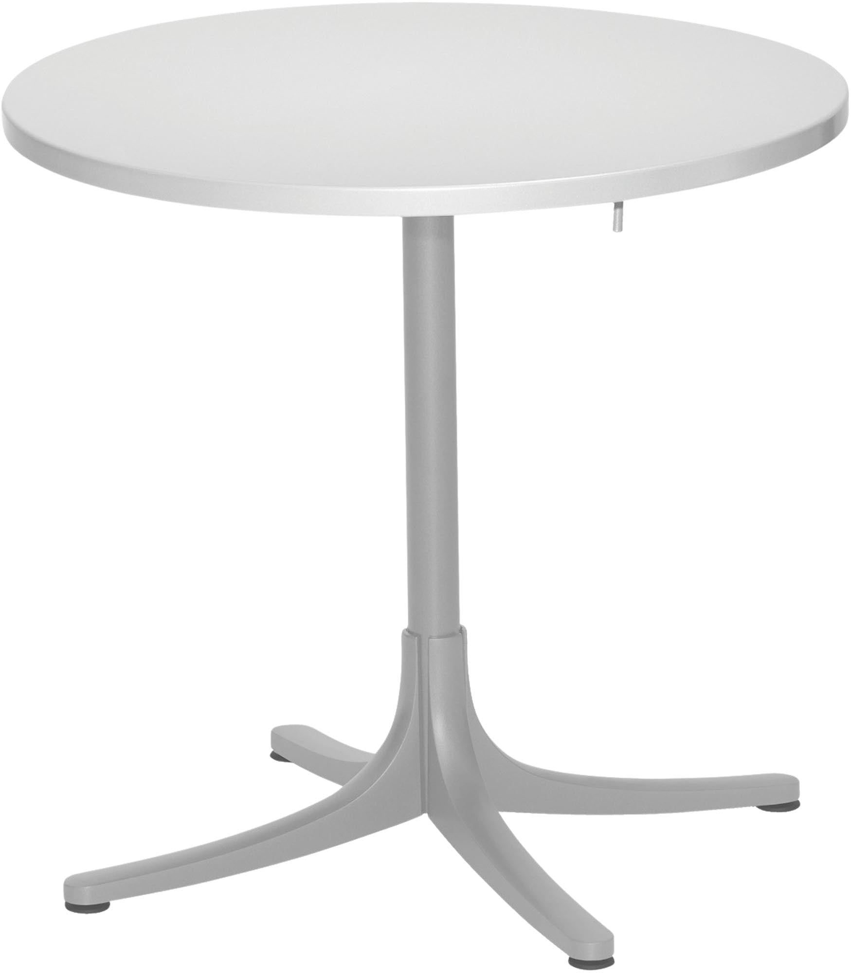 Entdecken Sie den stilvollen Metalltisch Arbon ⌀ 72 von Schaffner – ideal für Garten und Terrasse, vereint Eleganz und Langlebigkeit.