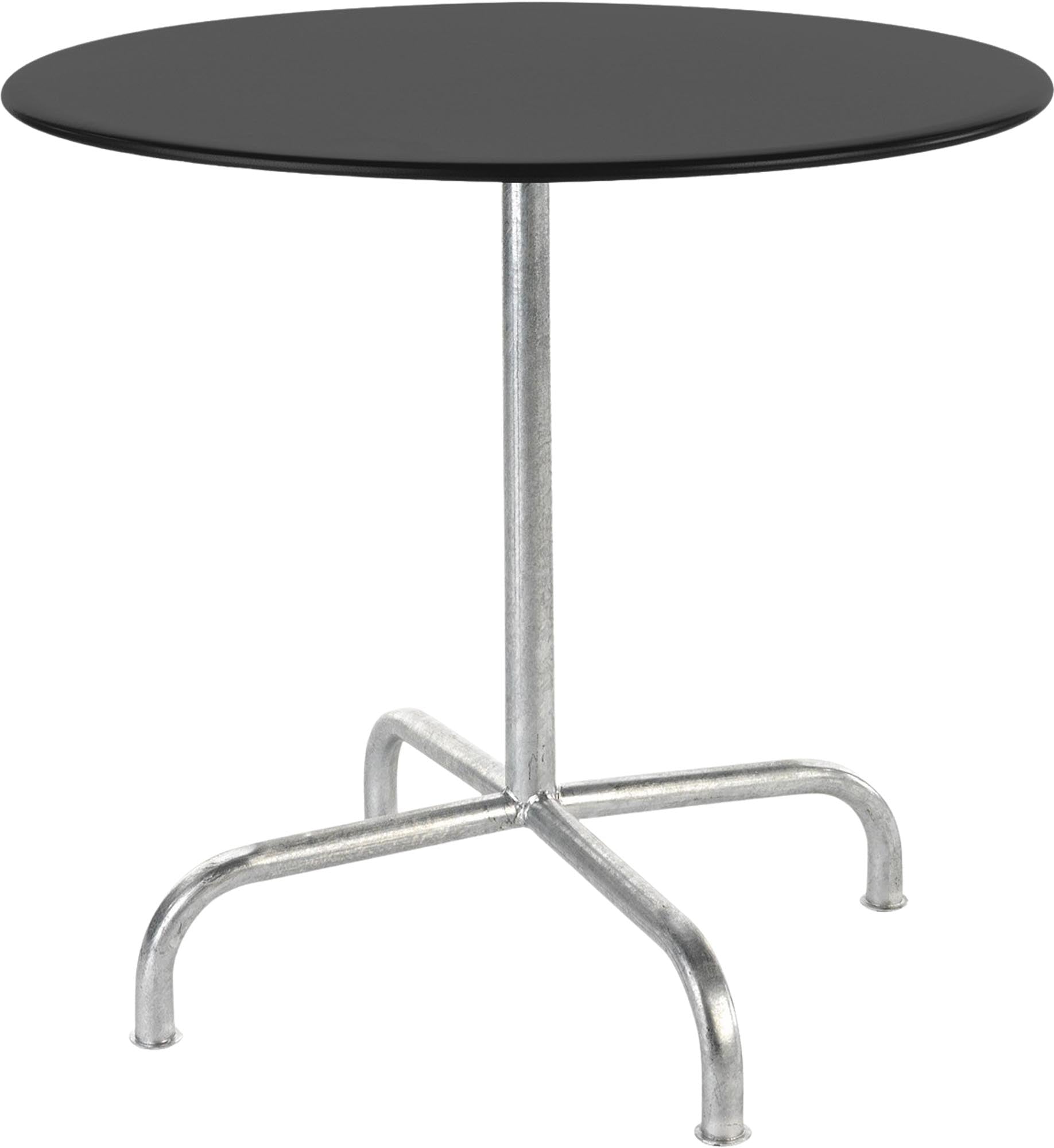 Schaffner Rigi Metall-Gartentisch ø80, klappbar, wetterfest, robustes Design, Schweizer Qualität, leicht zu verstauen, ideal für Garten, Terrasse oder Balkon.