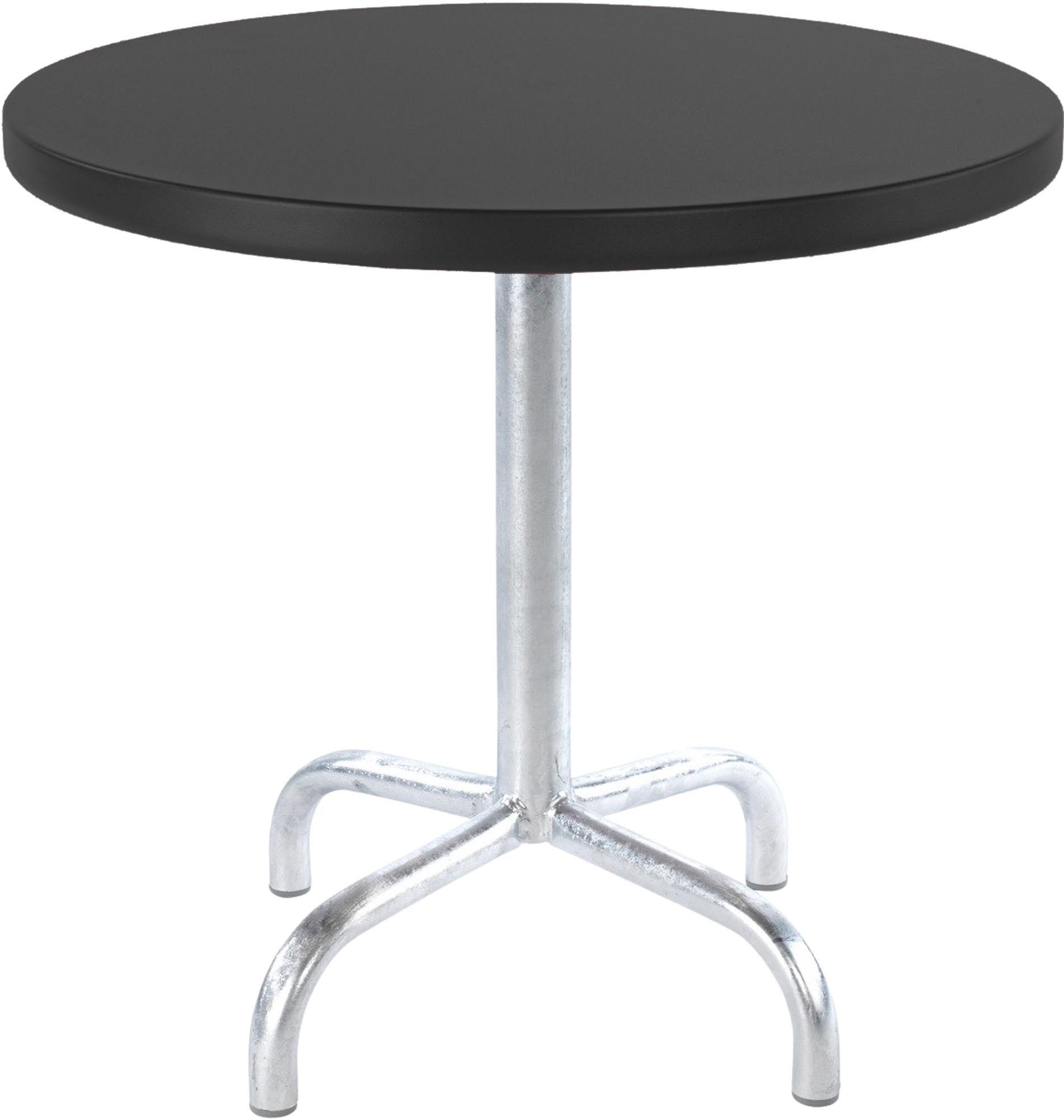 Säntis Metall-Beistelltisch Outdoor ø54 / 50 in Anthrazit präsentiert im Onlineshop von KAQTU Design AG. Beistelltisch Outdoor ist von Schaffner