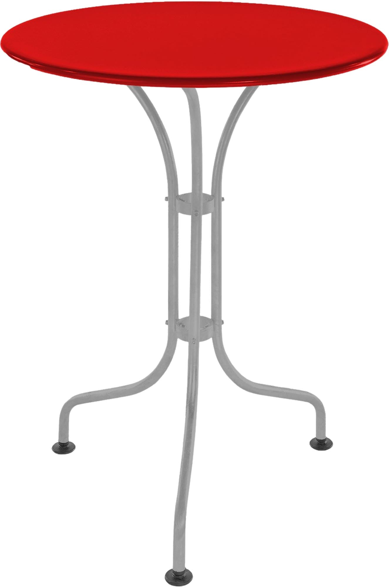 Stilvoller Schaffner Metalltisch St. Moritz ø 60 für Outdoor-Genuss.