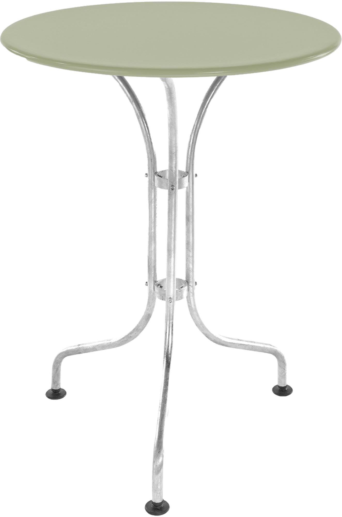 St. Moritz Metall-Gartentisch ø60 von Schaffner – wetterfest, robust und stilvoll, ideal für kleine Gärten, Balkone und gastronomische Außenbereiche.