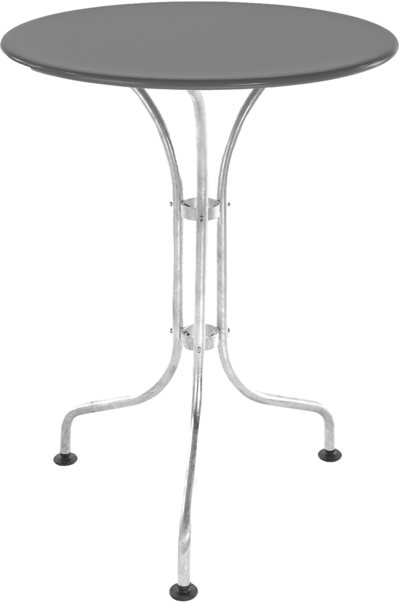 Robuster Schaffner Metalltisch St. Moritz ø 60 für Gartenfreunde.