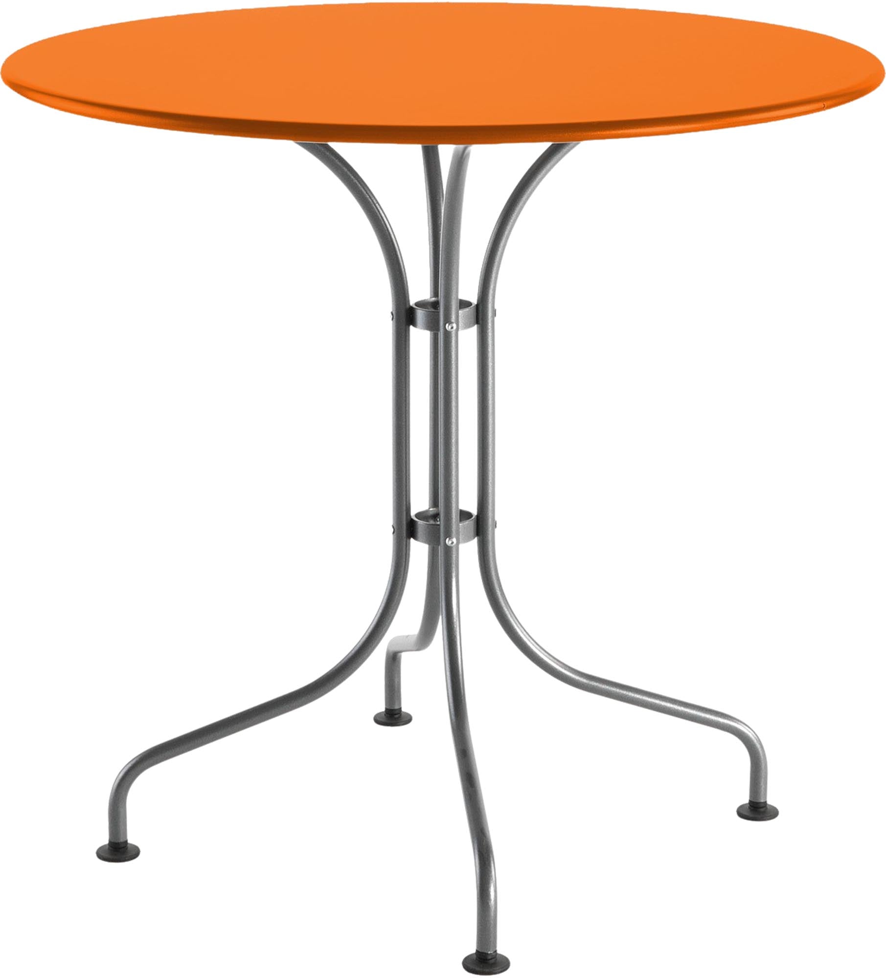 St. Moritz Metall-Gartentisch ø80 von Schaffner – robuster, wetterfester Rundtisch aus Stahl, perfekt für Garten, Balkon oder Terrasse, langlebig & stilvoll.