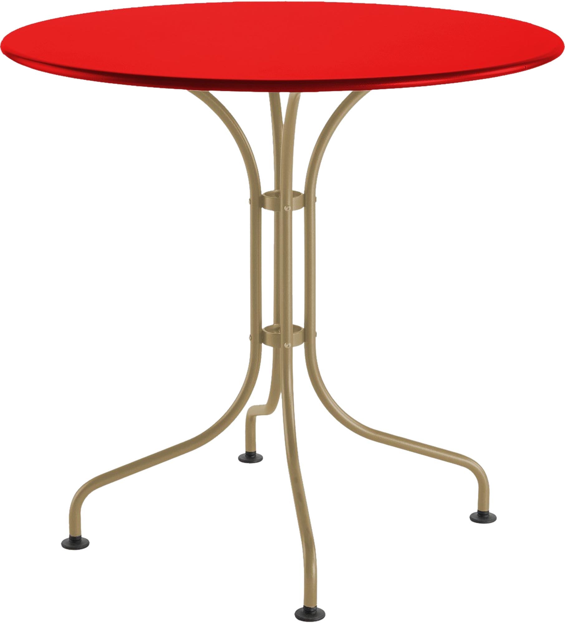 St. Moritz Metall-Gartentisch ø80 von Schaffner – robuster, wetterfester Rundtisch aus langlebigem Stahl, perfekt für Garten, Balkon oder Terrasse, stilvoll und pflegeleicht.