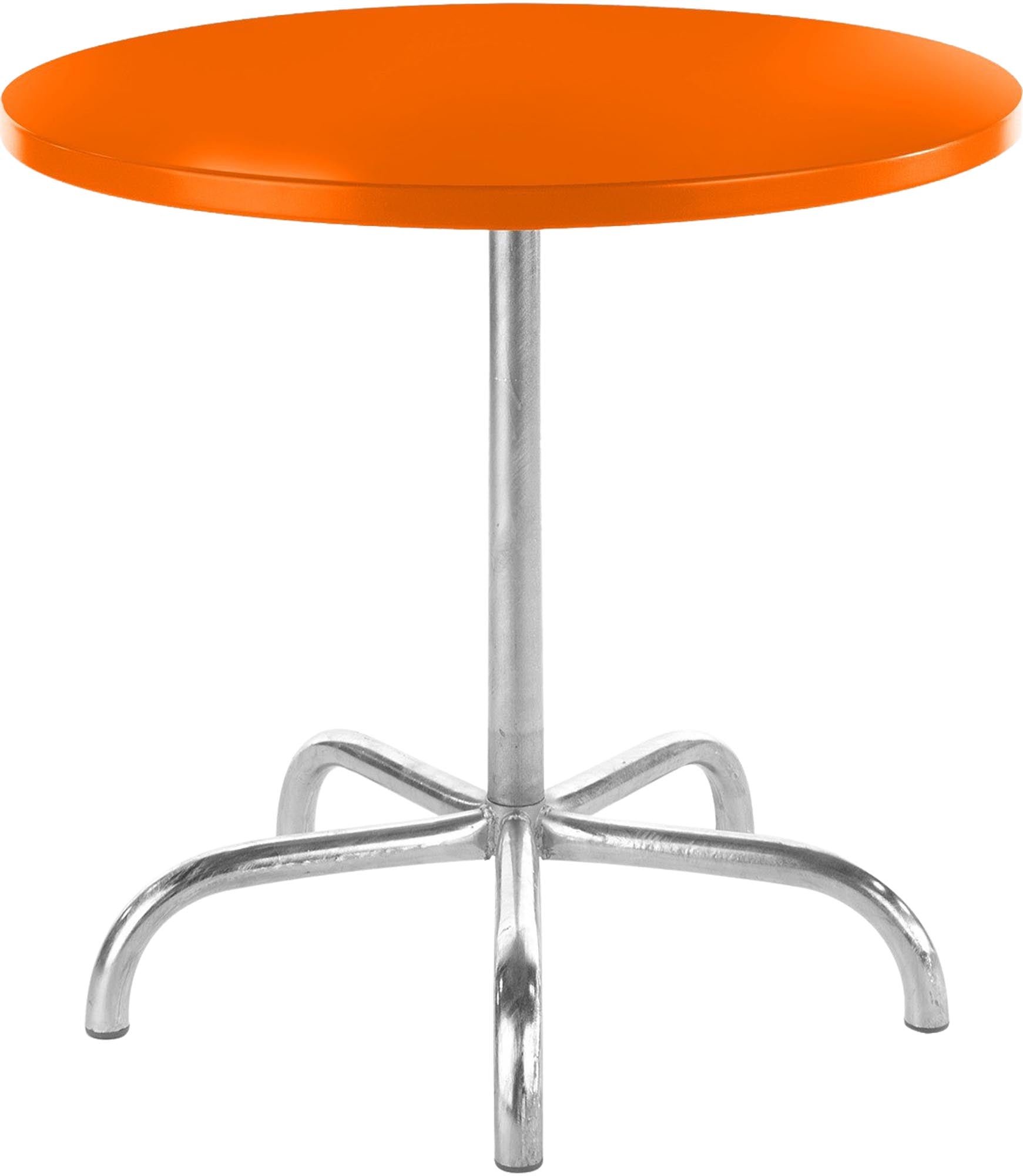 Schaffner Säntis Metall-Gartentisch ø80, klappbar, wetterfest, rostfrei, platzsparend, langlebig – ideal für Garten, Balkon oder Terrasse.