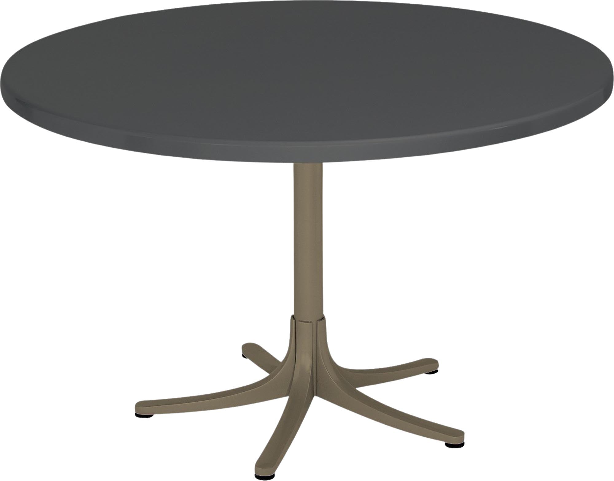 Eleganter Fiberglastisch Schaffhausen ⌀ 120 für exklusive Gärten.